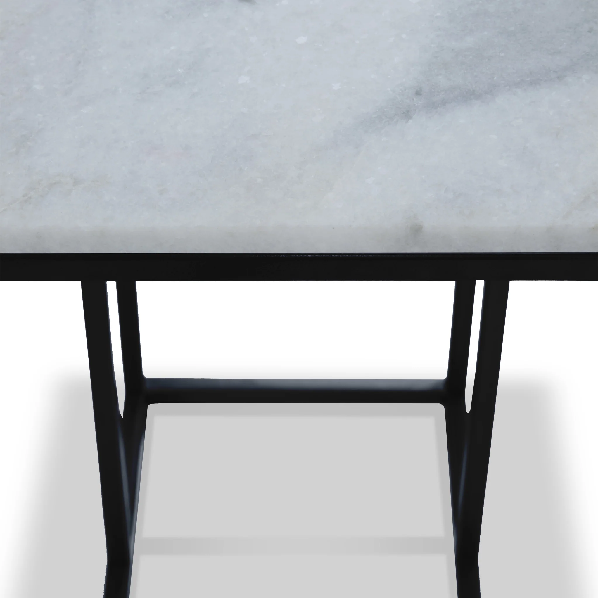 Elissa Marble Side Table with Black Leg - Image 20