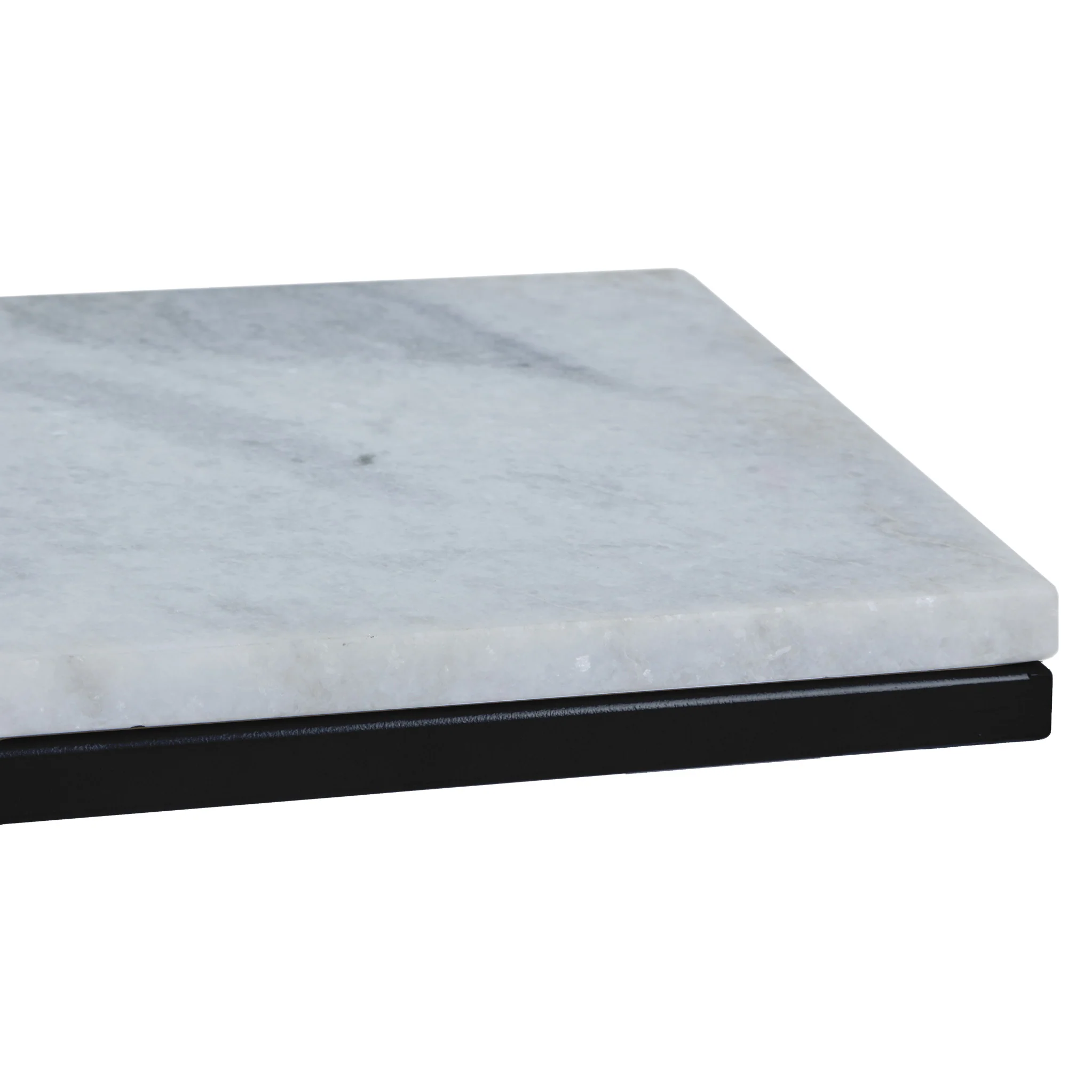Elissa Marble Side Table with Black Leg - Image 21