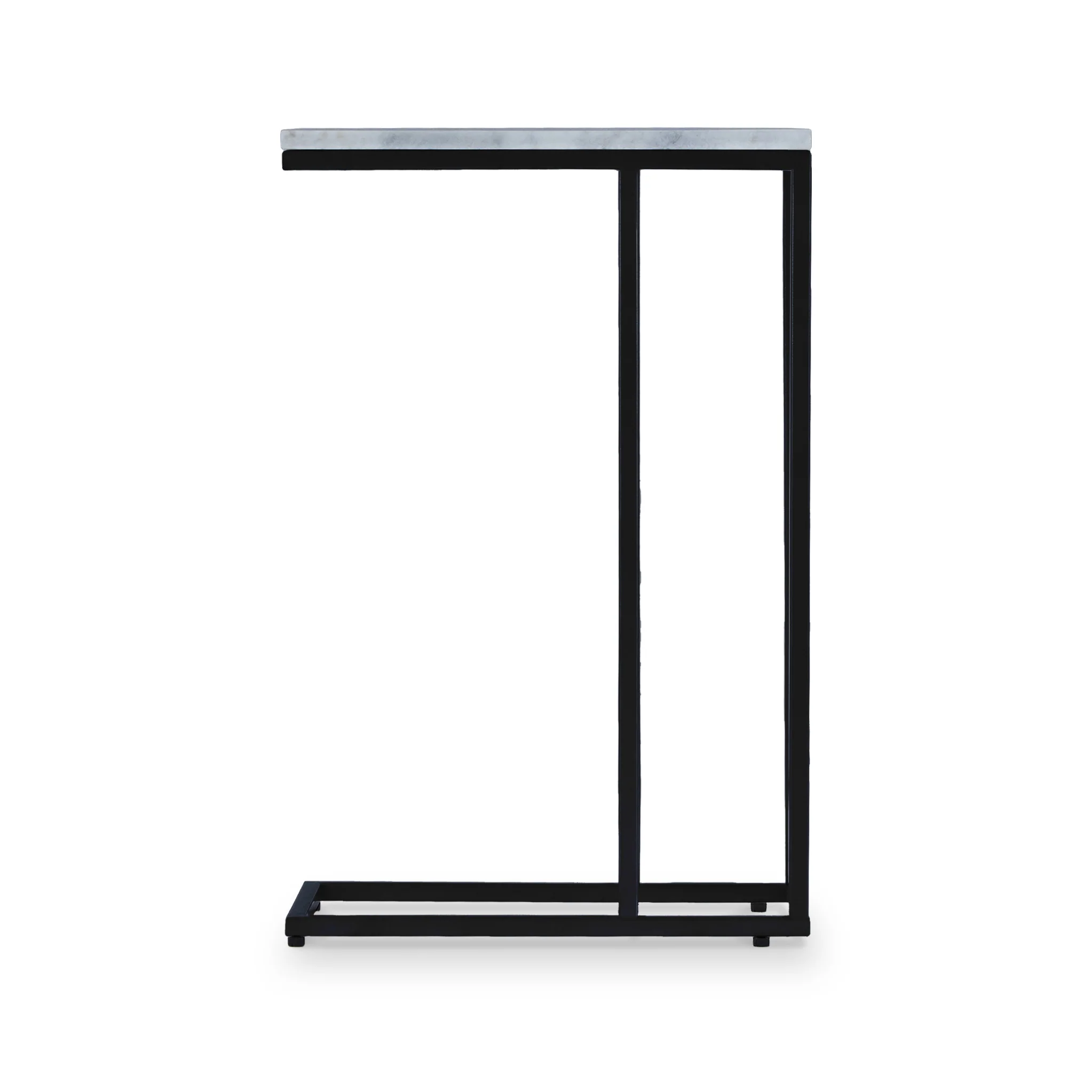 Elissa Marble Side Table with Black Leg - Image 24