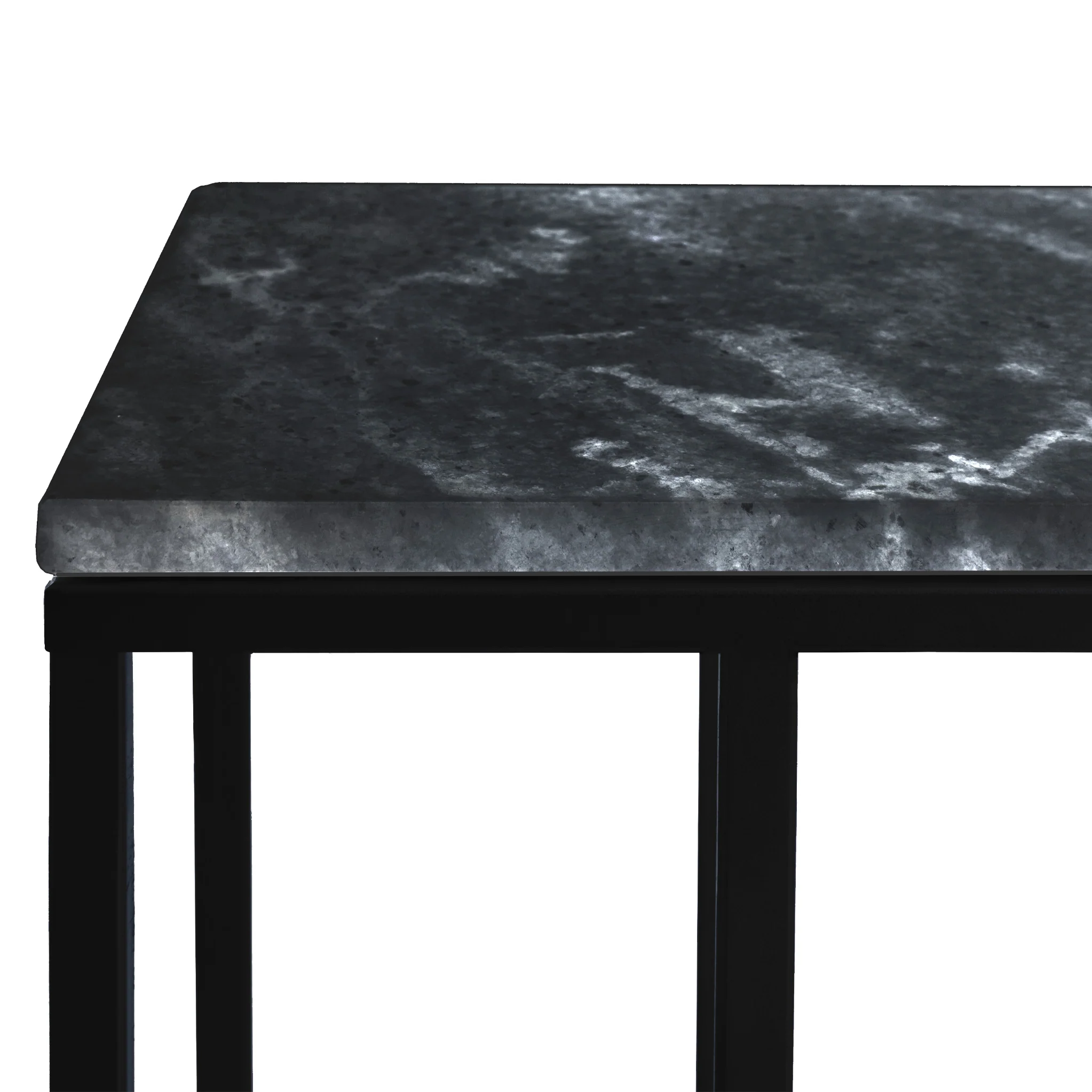 Elissa Marble Side Table with Black Leg - Image 31