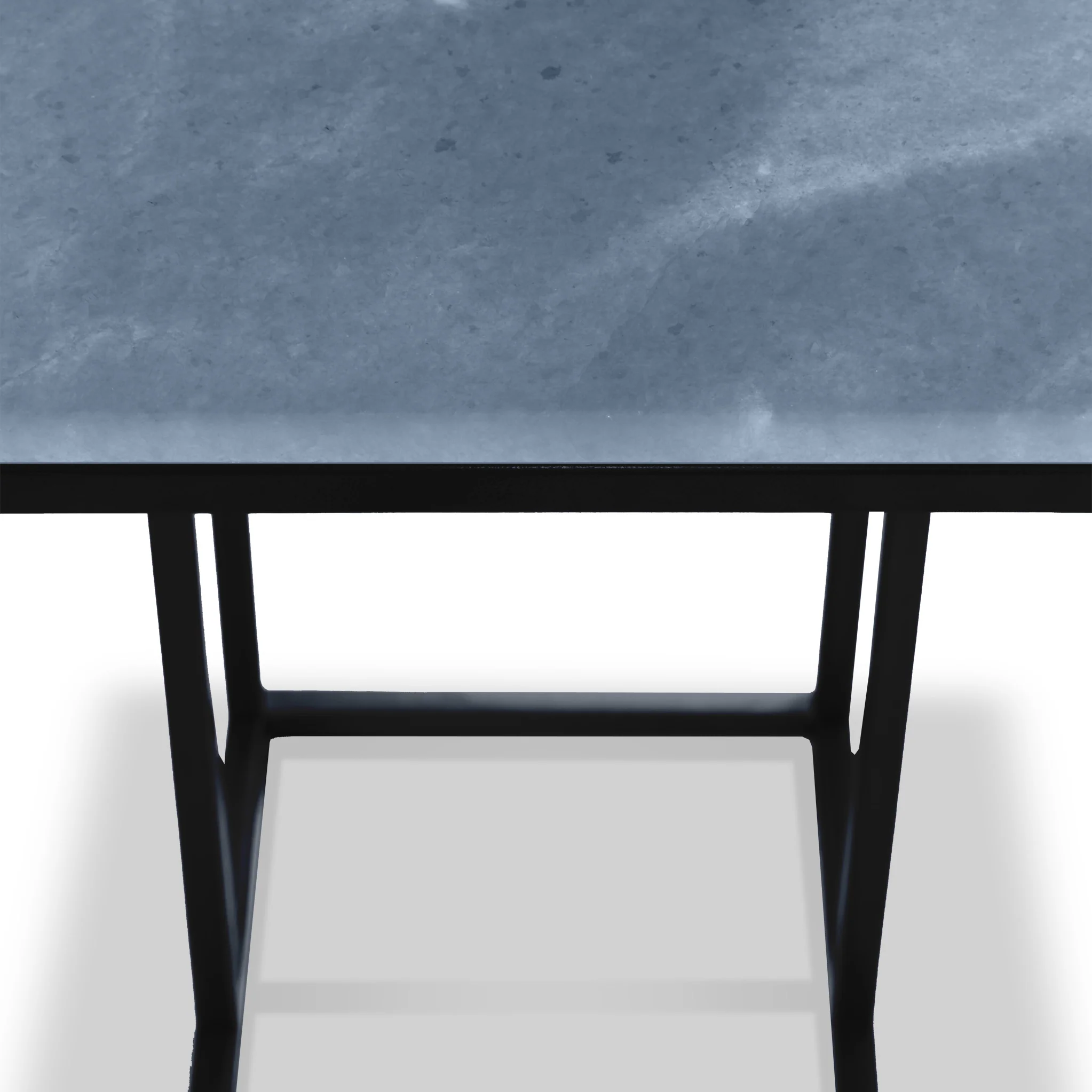 Elissa Marble Side Table with Black Leg - Image 7