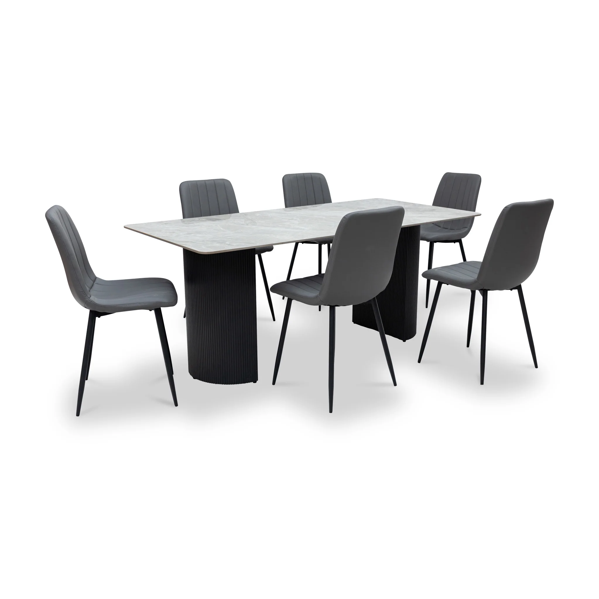 Eliyah 180cm Sintered Stone Dining Table - Image 5