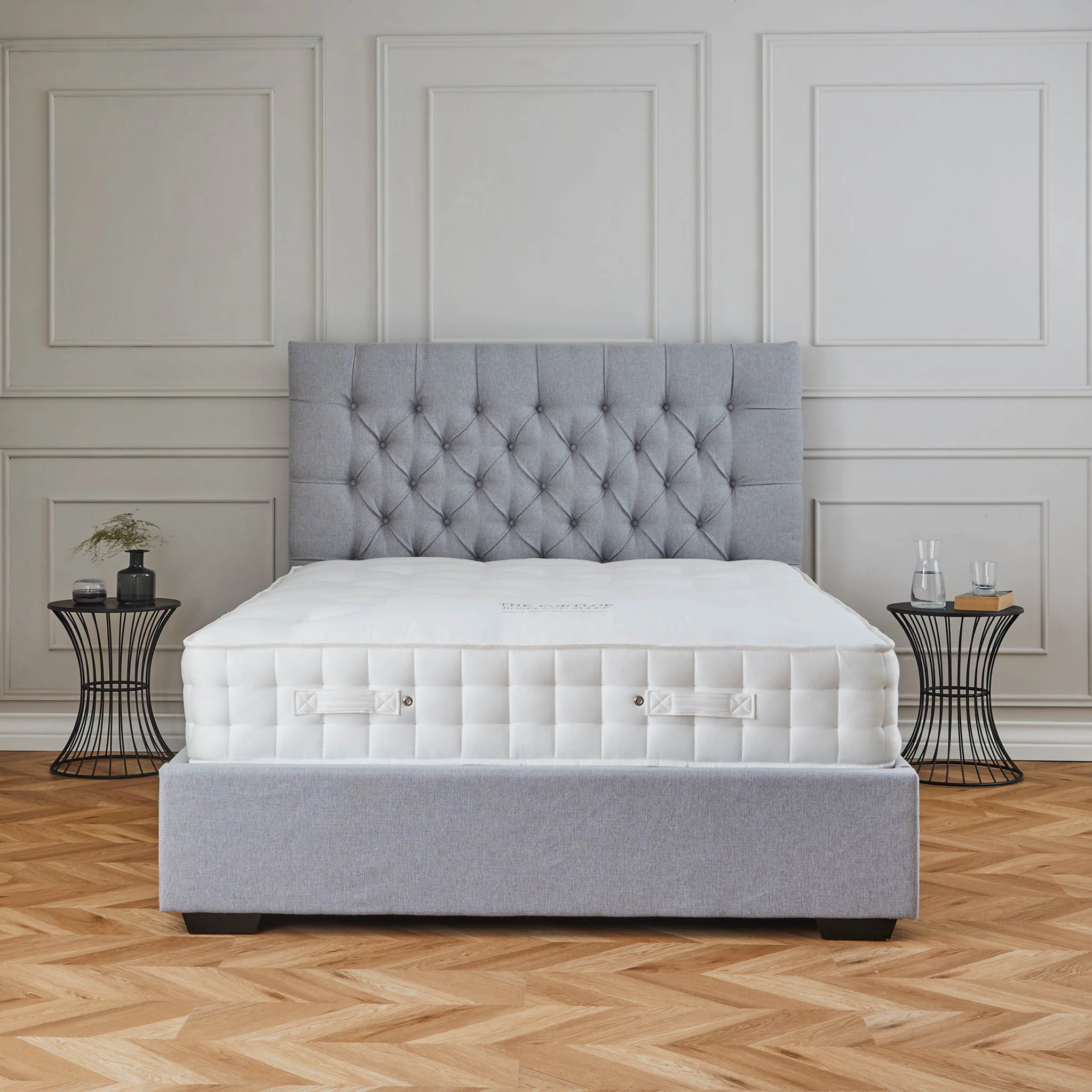 Ella Faux Wool Ottoman Storage Bed Frame - Image 4