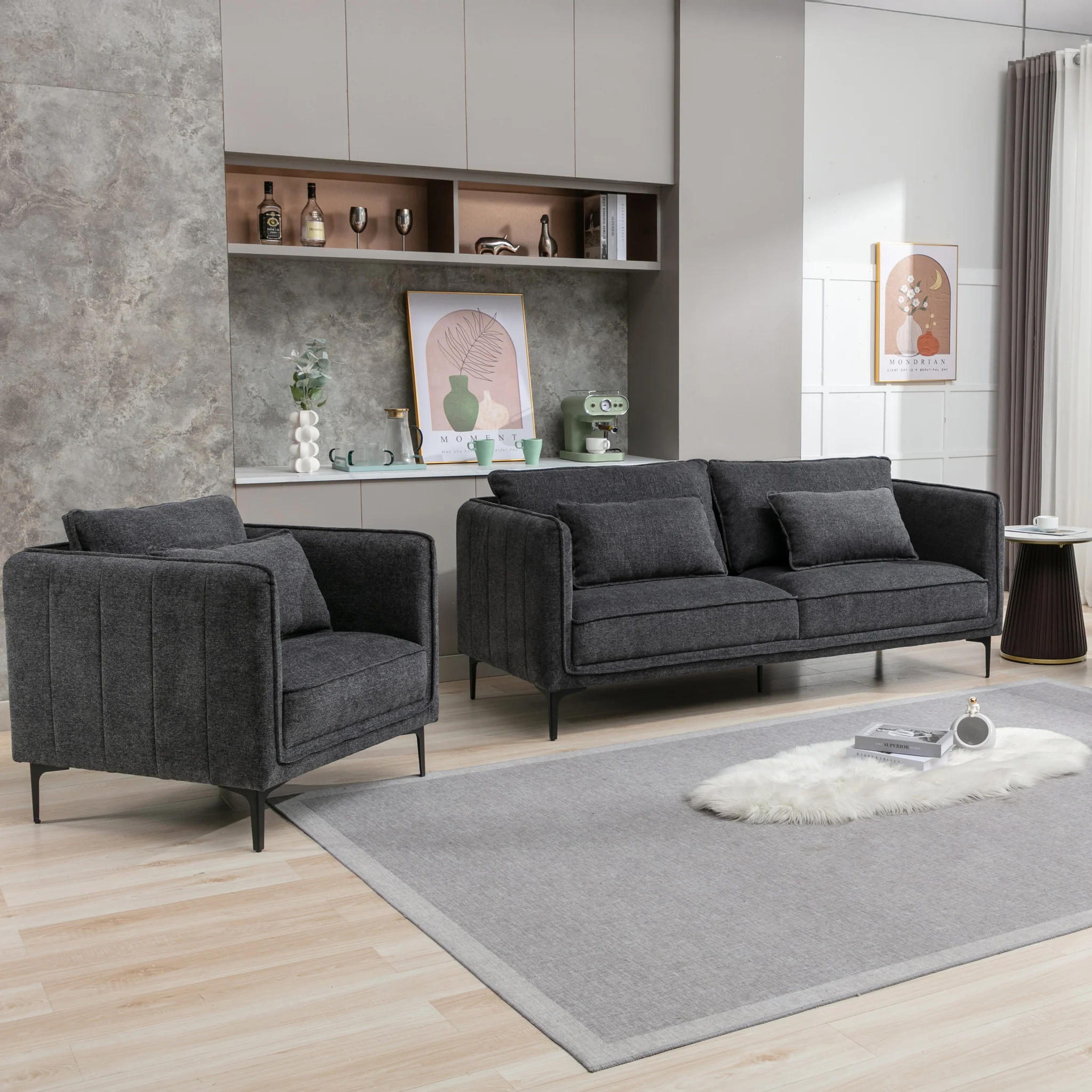 Ellison 3 Seater Sofa - Image 4