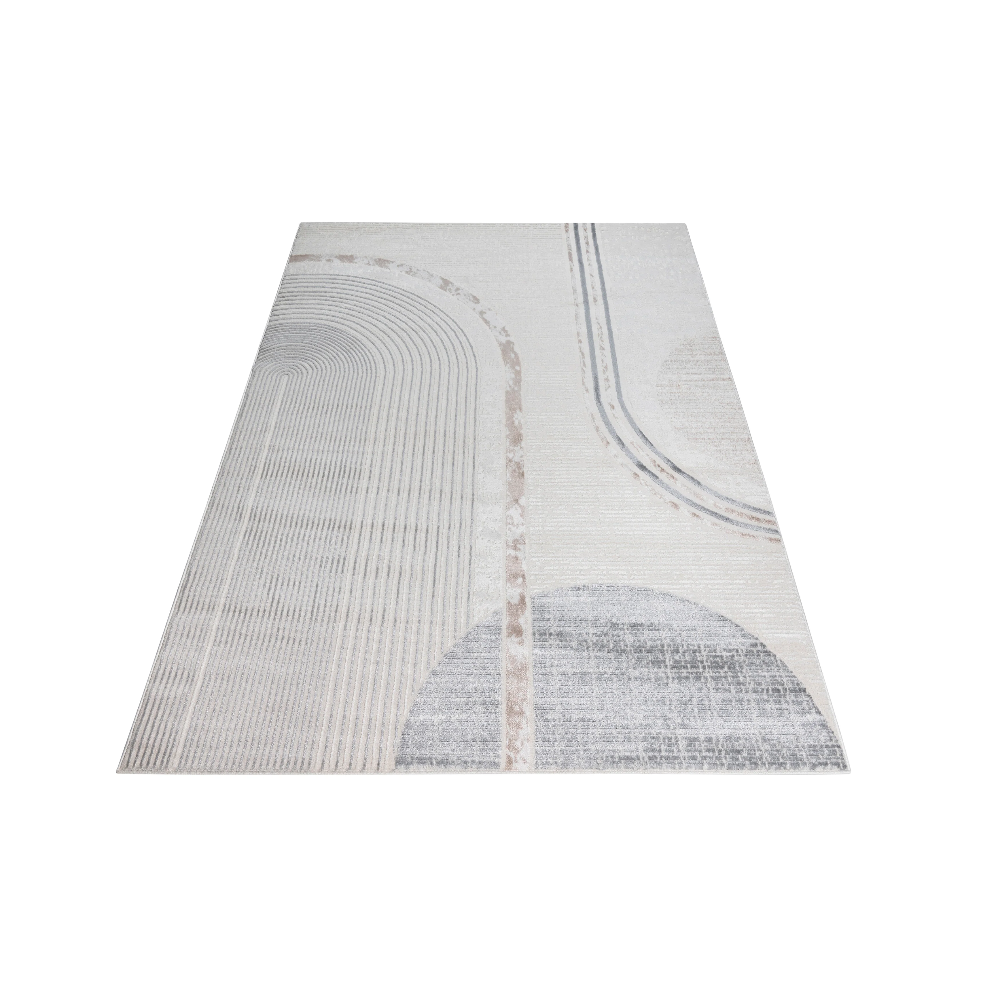 Ellison Abstract Curve Design Rug - Image 3