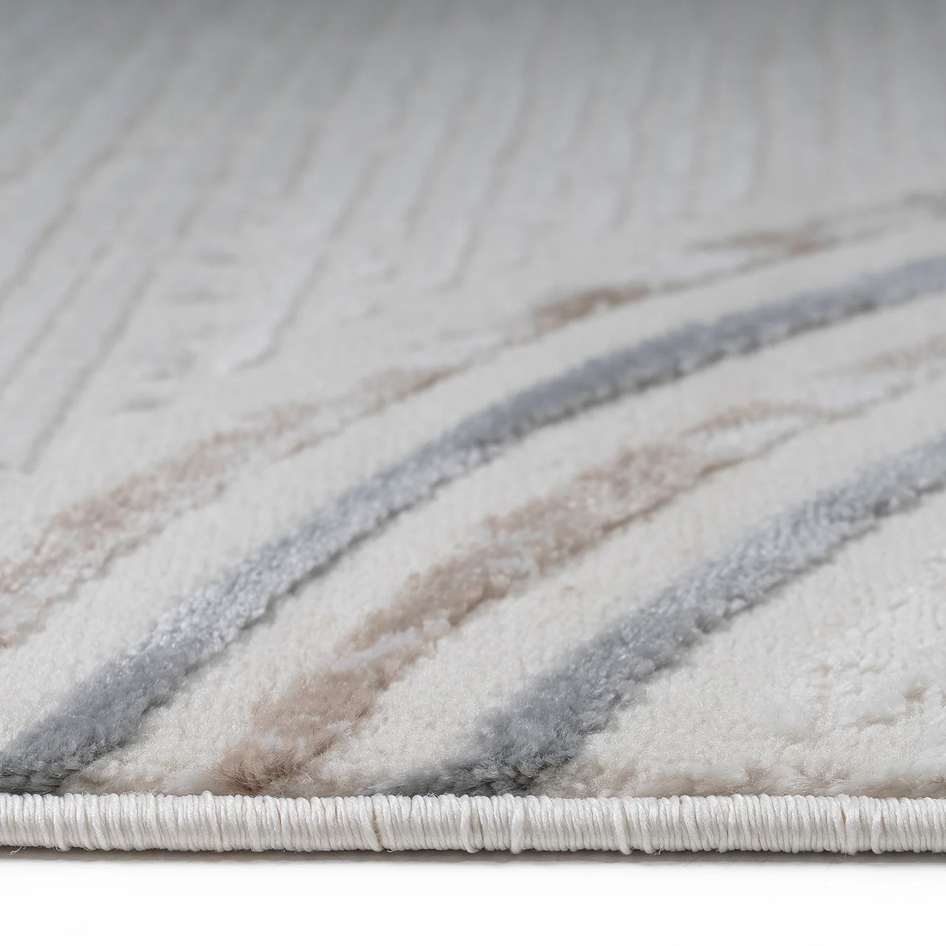 Ellison Abstract Curve Design Rug - Image 4