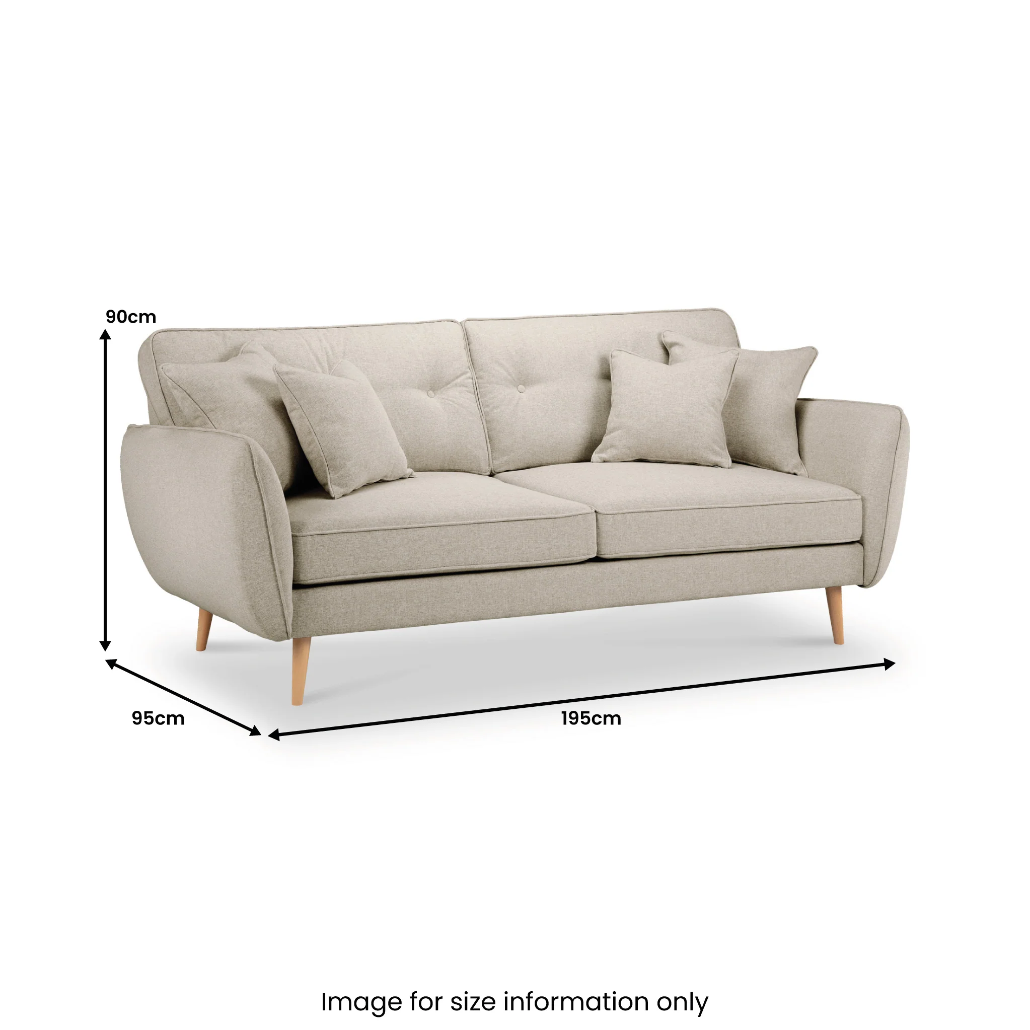 Elmbury 3 Seater Sofa - Image 41