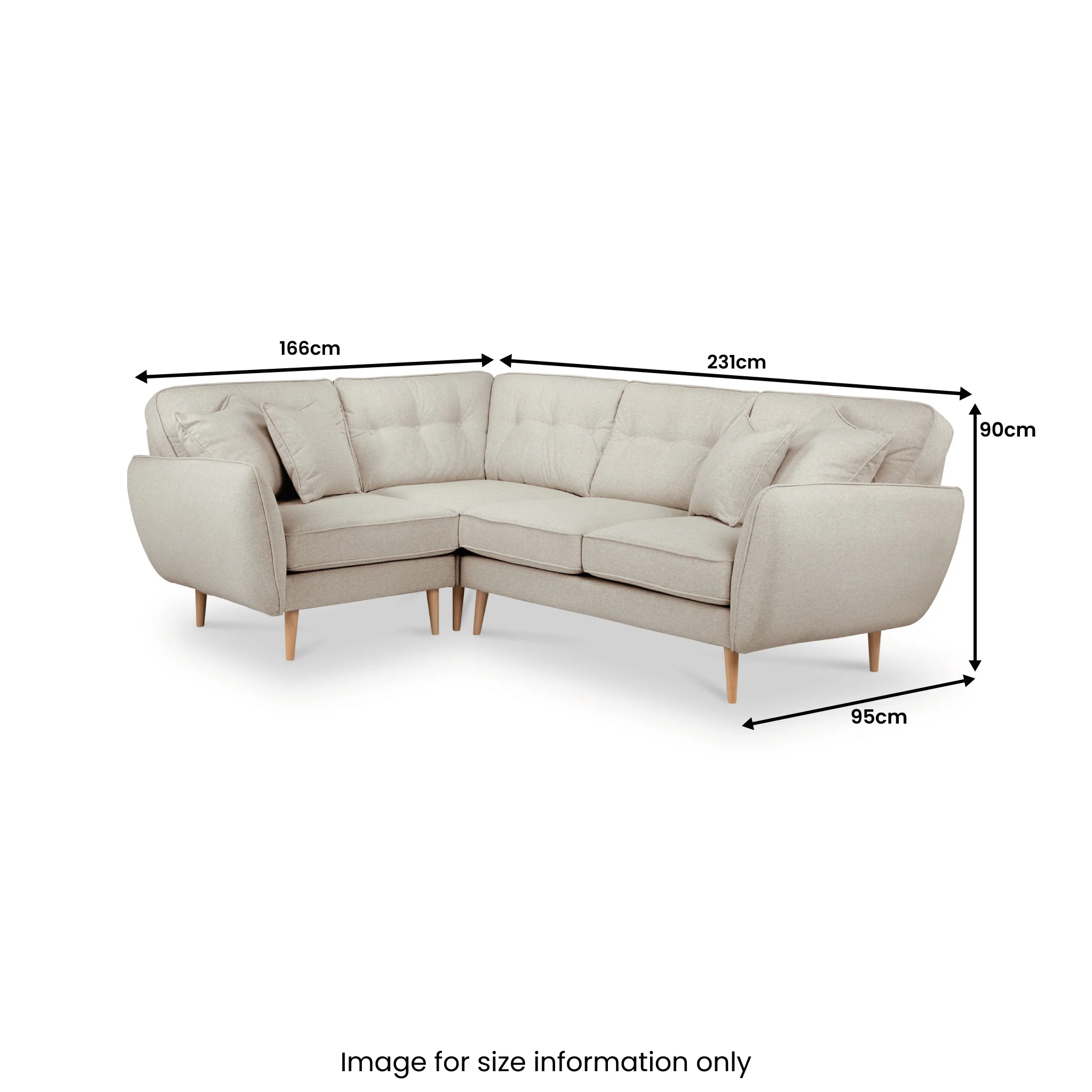 Elmbury Corner Sofa - Image 50