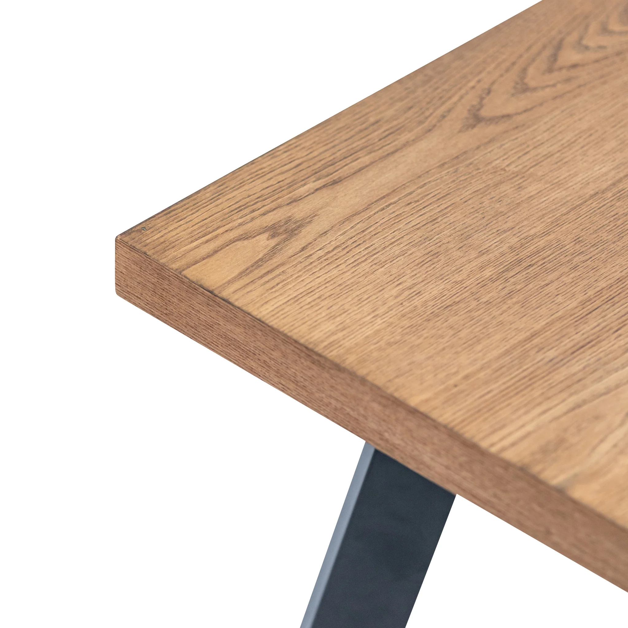 Elmont 120cm Oak Effect Dining Table with 4 Quilted Dining Chairs - Image 6