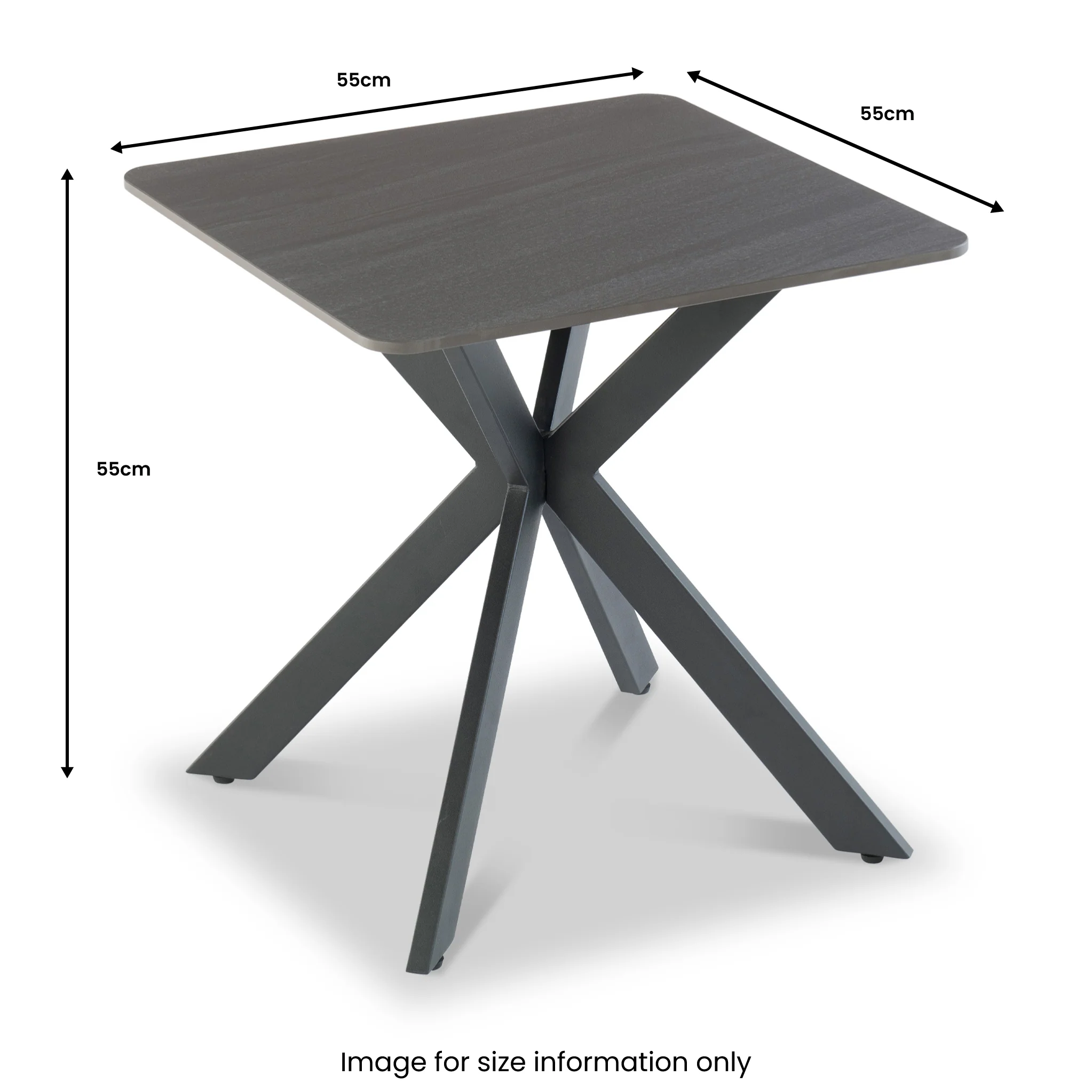 Elna Sintered Stone Side Table - Image 2