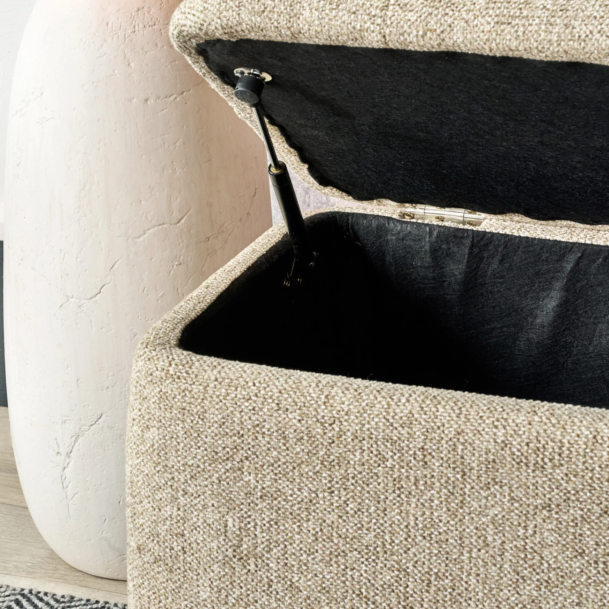 Else Buttoned Storage Ottoman - Image 11