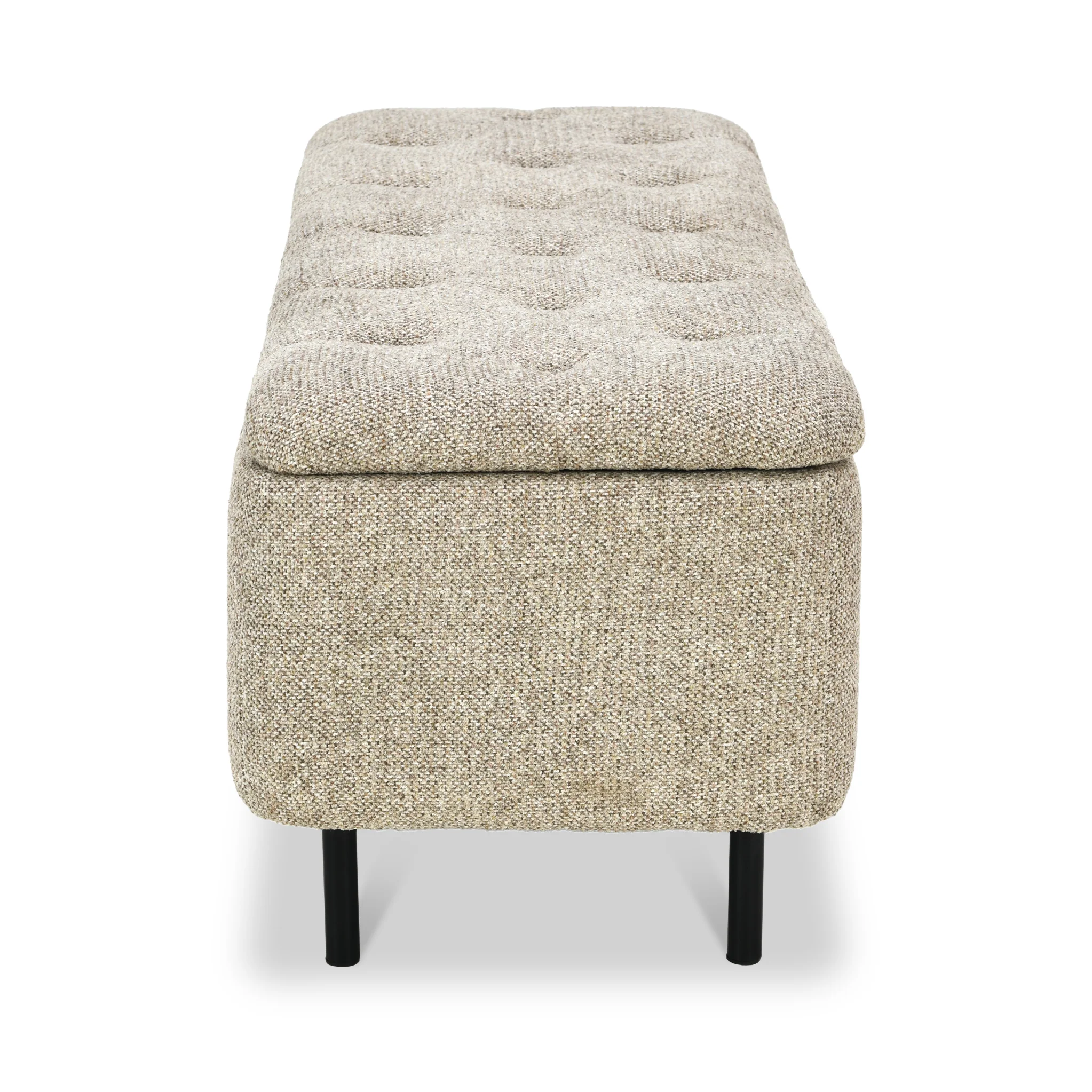 Else Buttoned Storage Ottoman - Image 5
