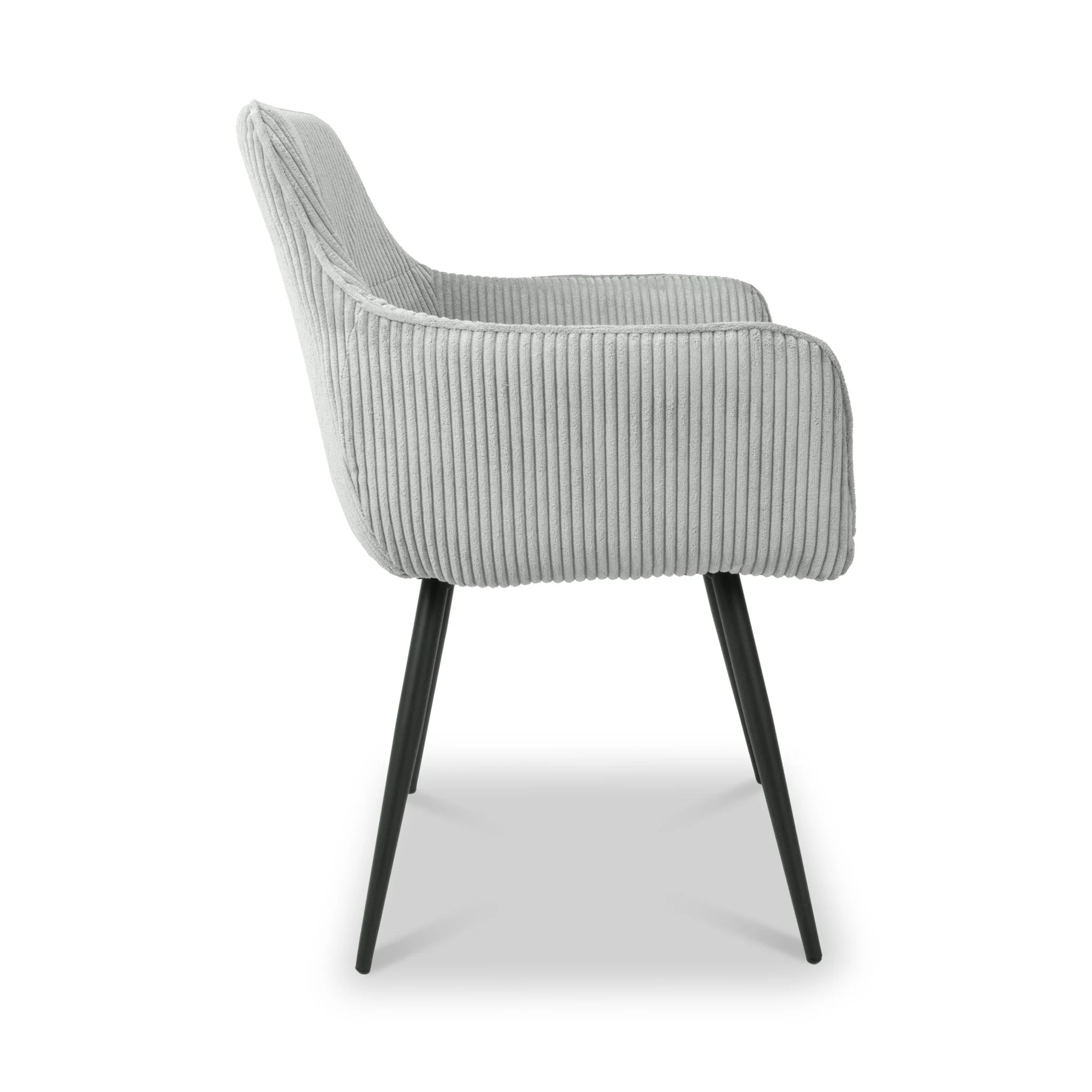 Elsham Corduroy Dining Chair - Image 3