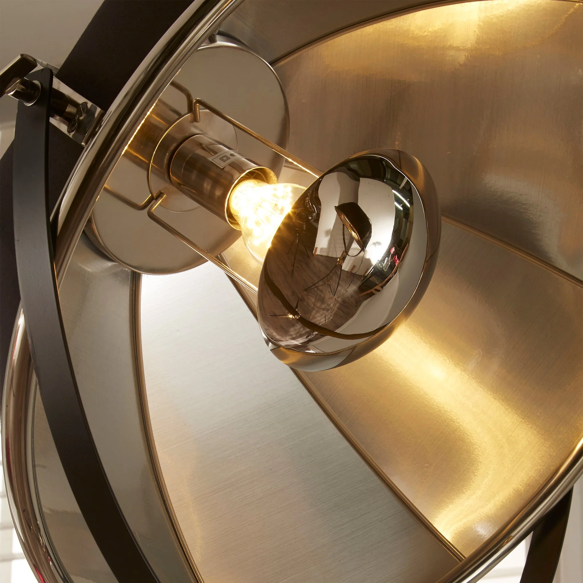 Elstree Metal Tripod Floor Lamp - Image 2