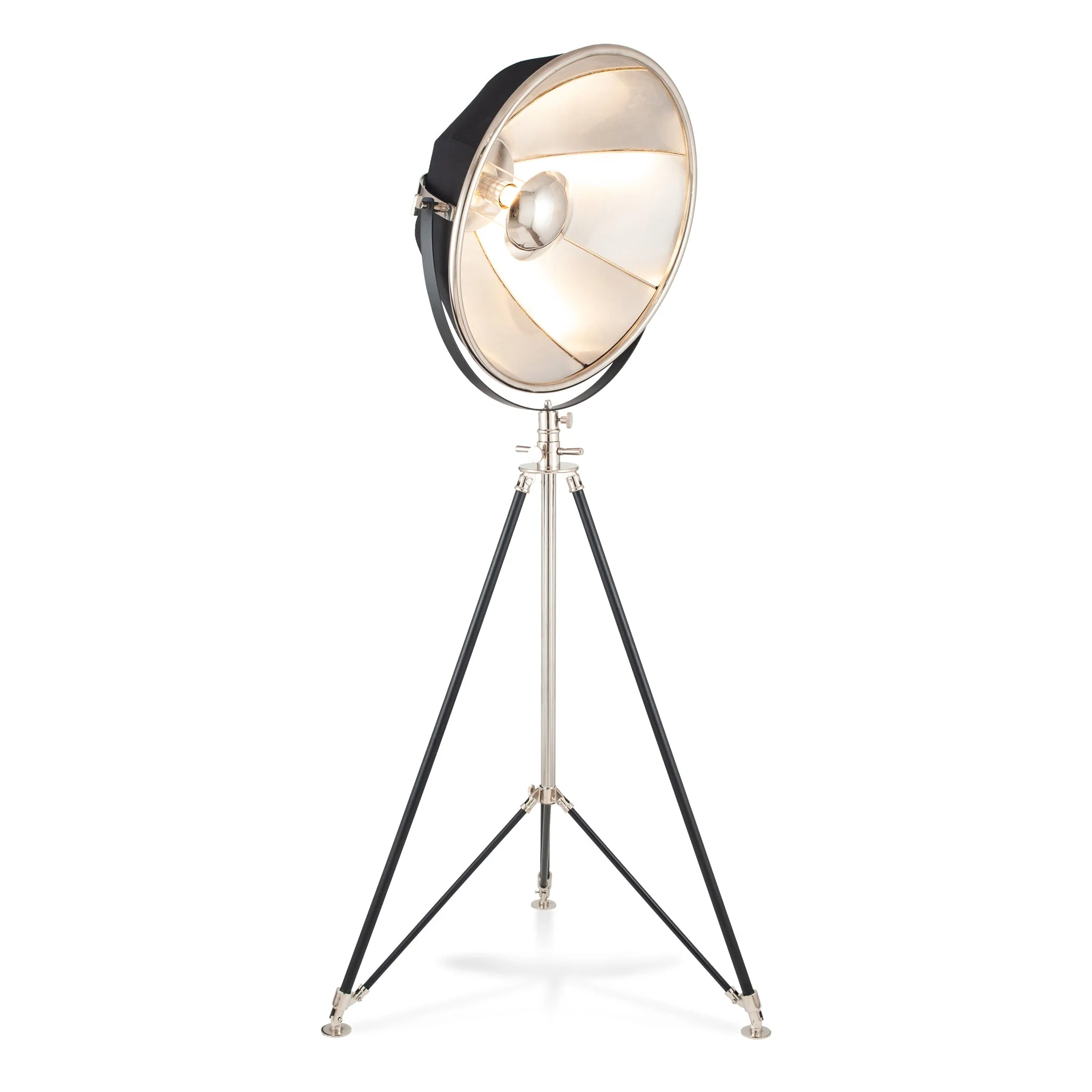 Elstree Metal Tripod Floor Lamp - Image 3