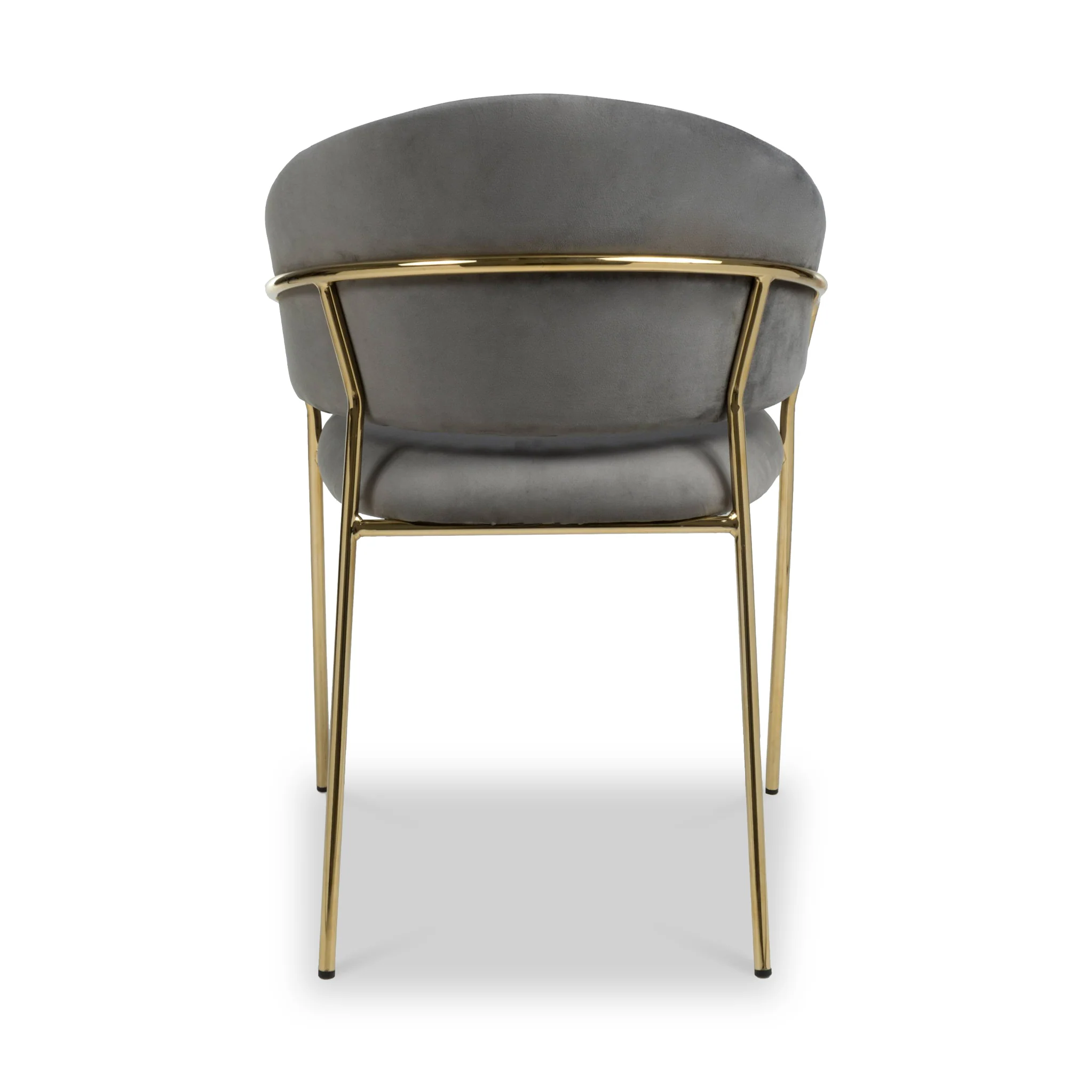 Elven Brushed Velvet Dining Chair - Image 11