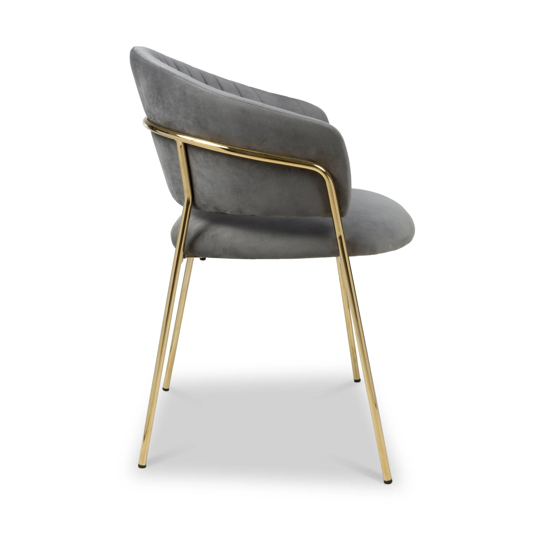 Elven Brushed Velvet Dining Chair - Image 12