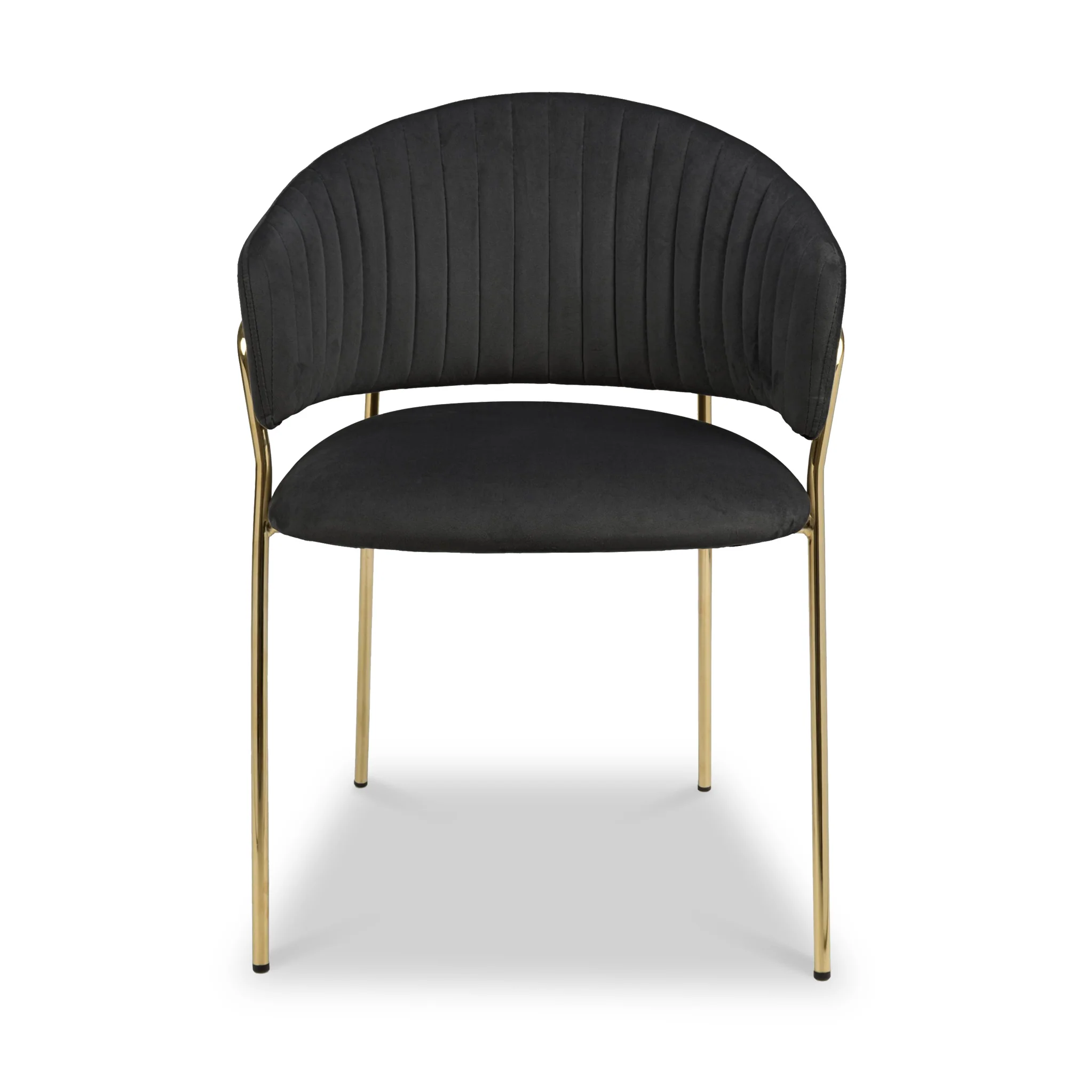 Elven Brushed Velvet Dining Chair - Image 2