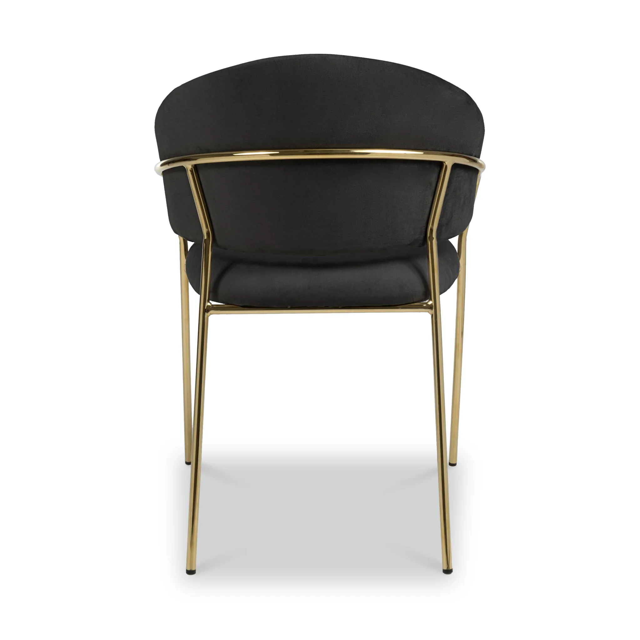 Elven Brushed Velvet Dining Chair - Image 6