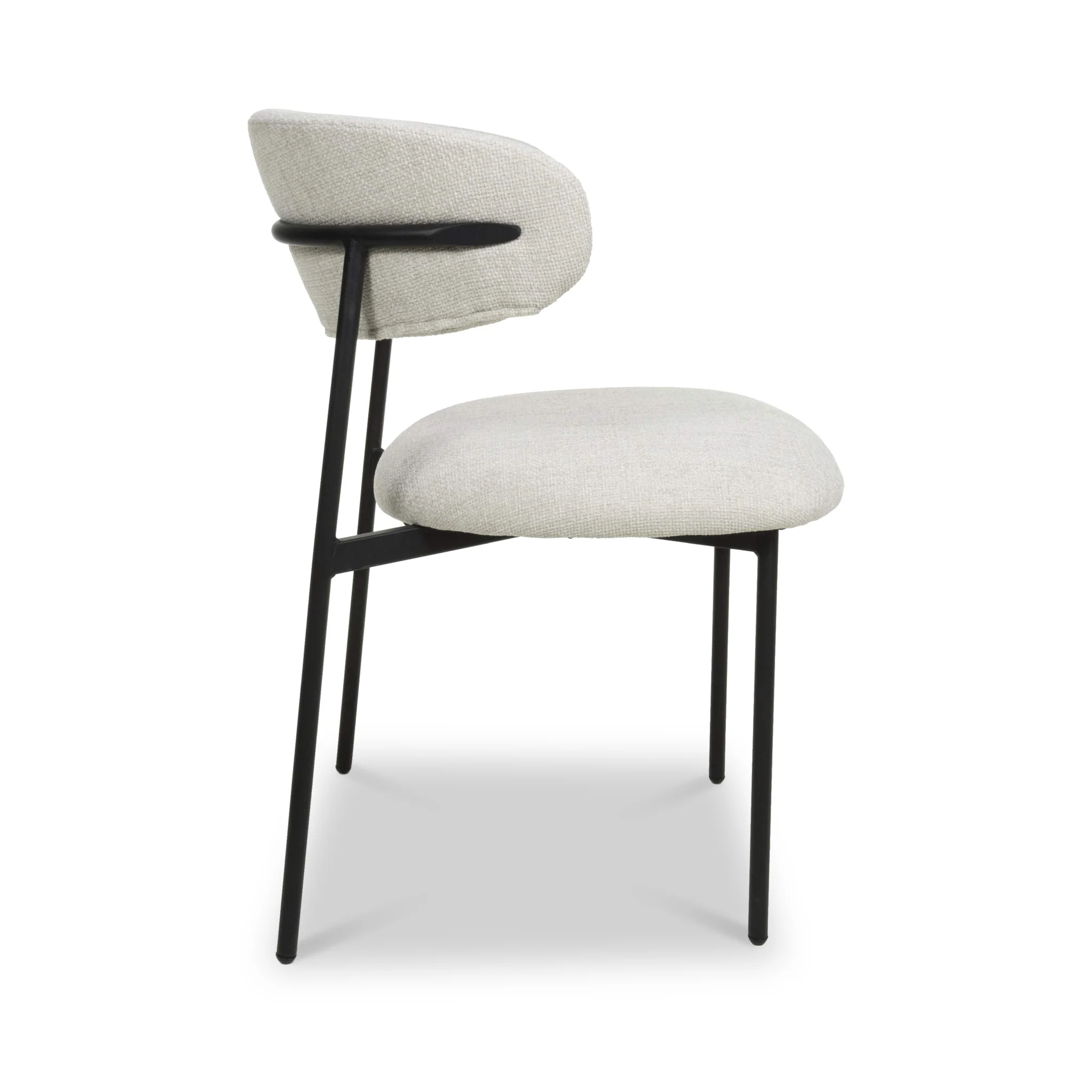 Elvina Faux Linen Dining Chair - Image 8