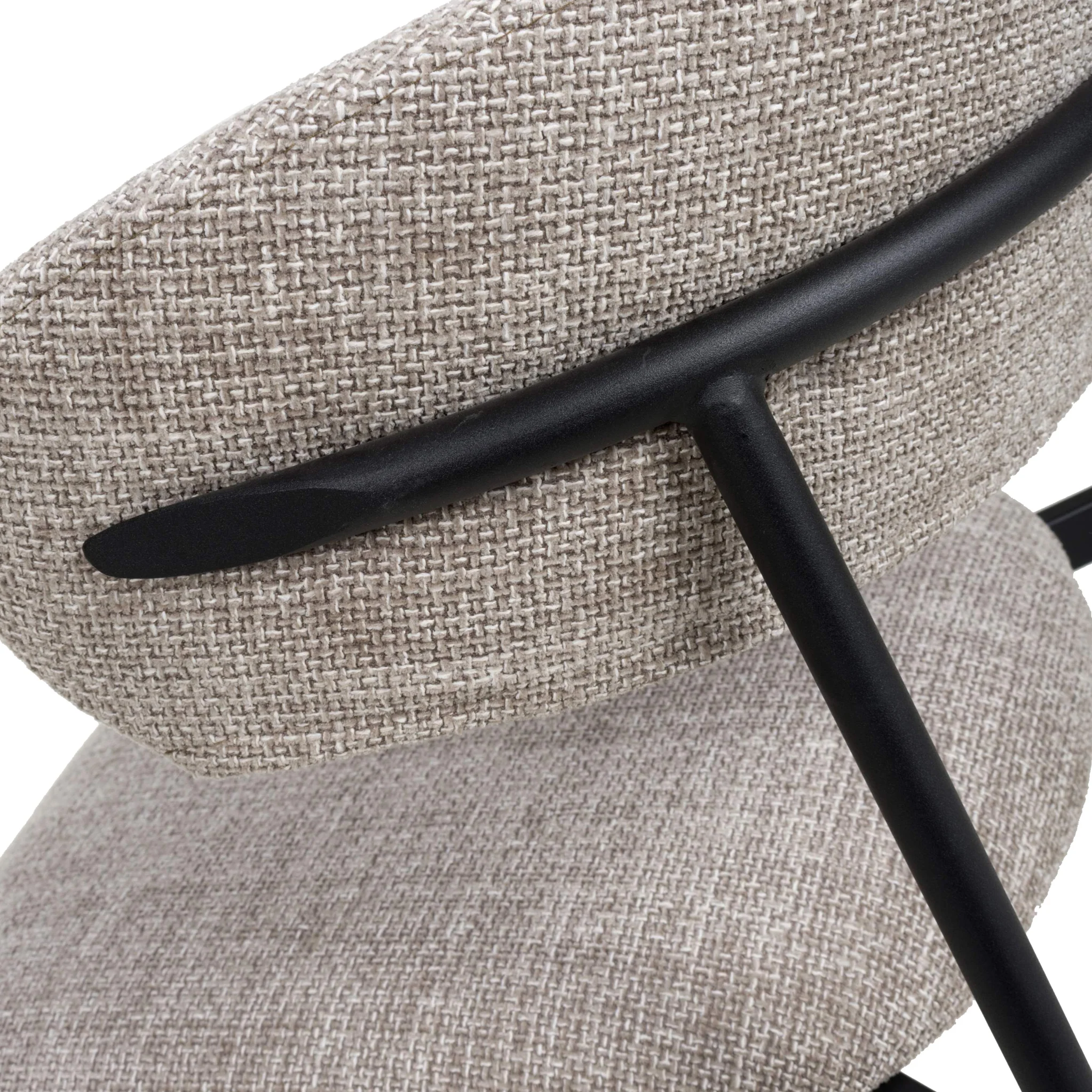 Elvina Tweed Dining Chair - Image 7