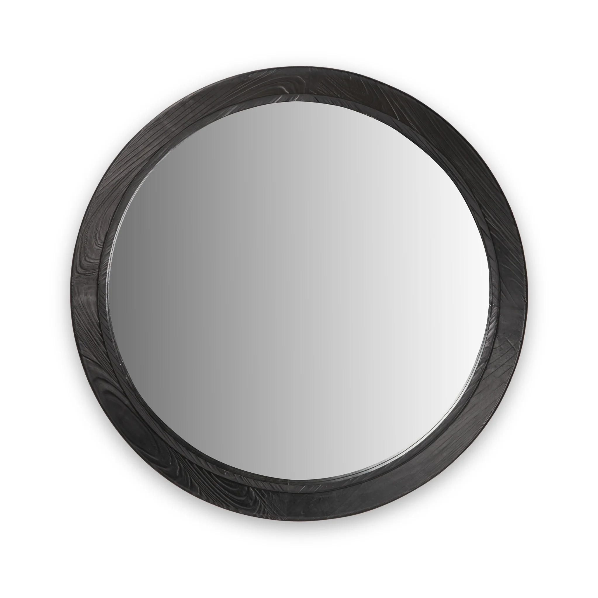 Elwood Black Fir Effect Wall Mirror - Image 3