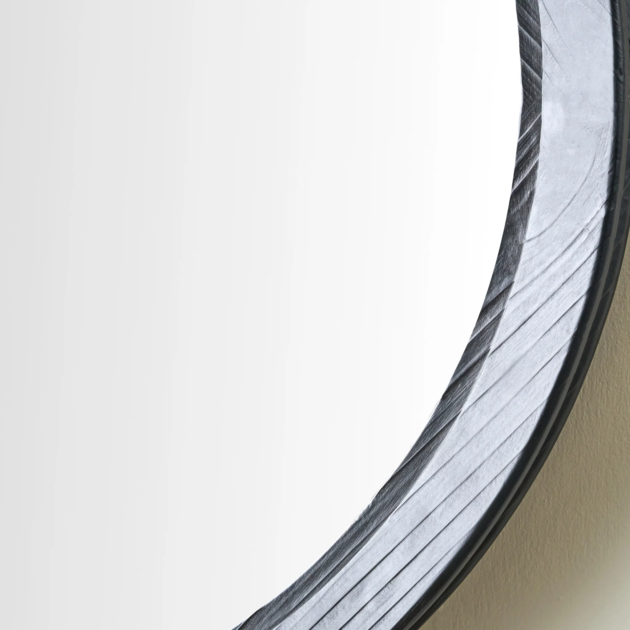 Elwood Black Fir Effect Wall Mirror - Image 4