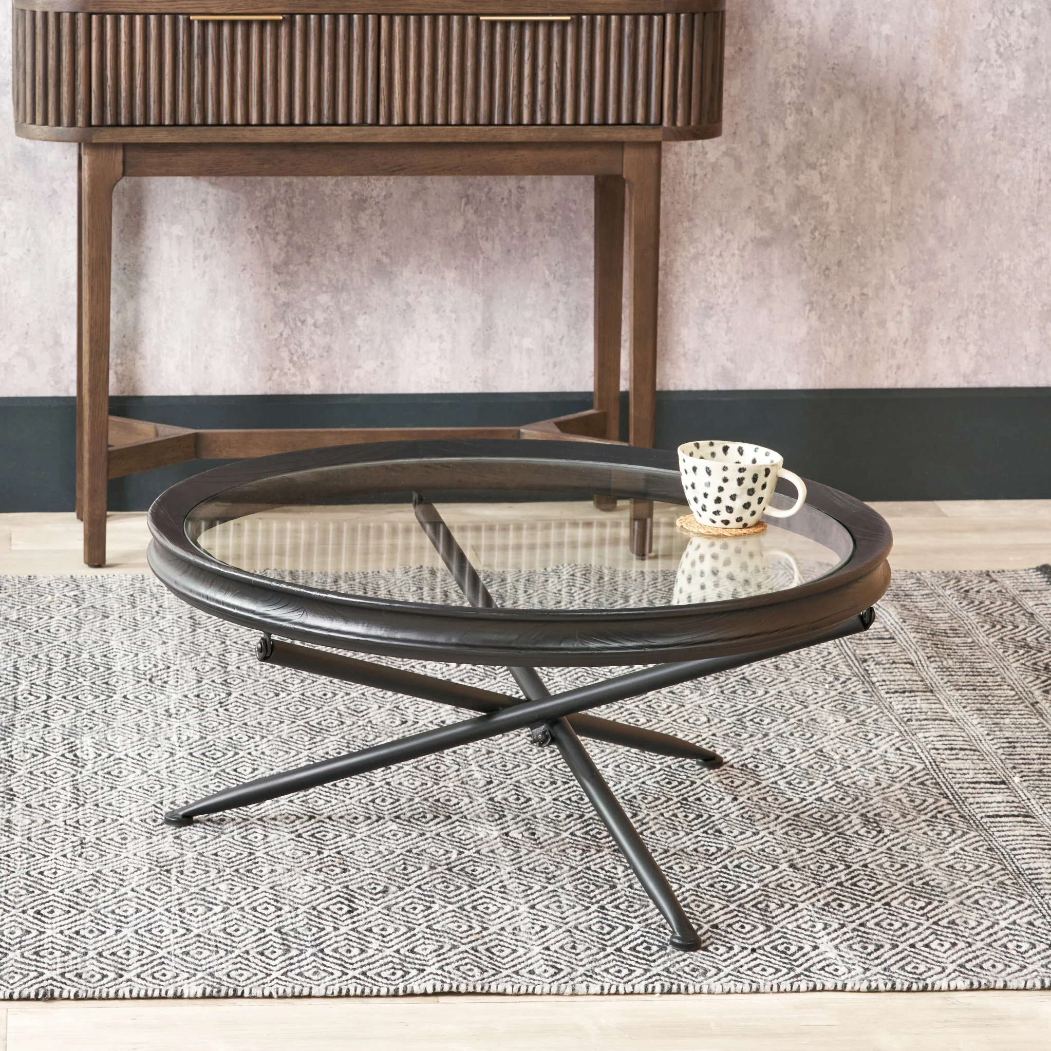 Elwood Glass Coffee Table - Image 2