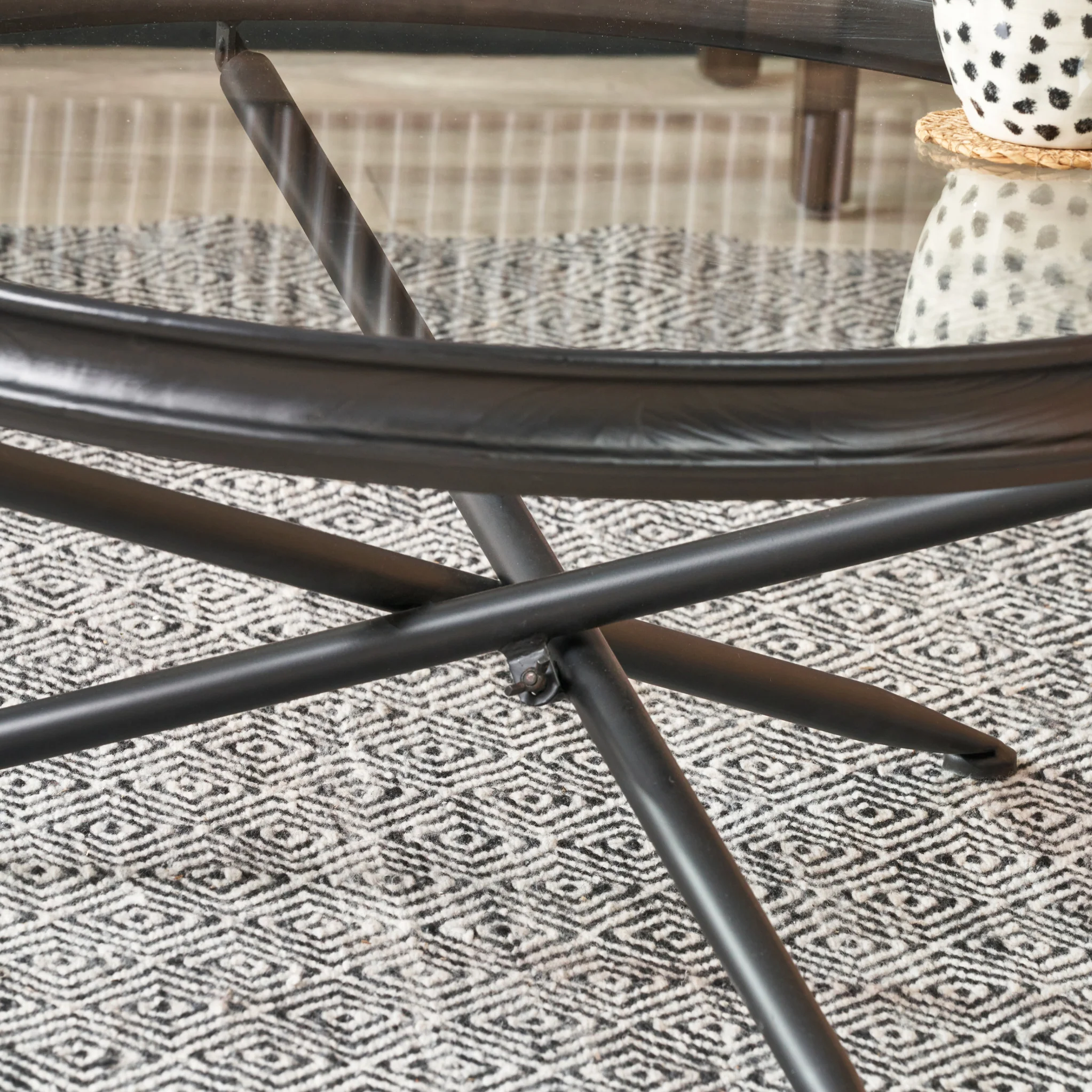 Elwood Glass Coffee Table - Image 6
