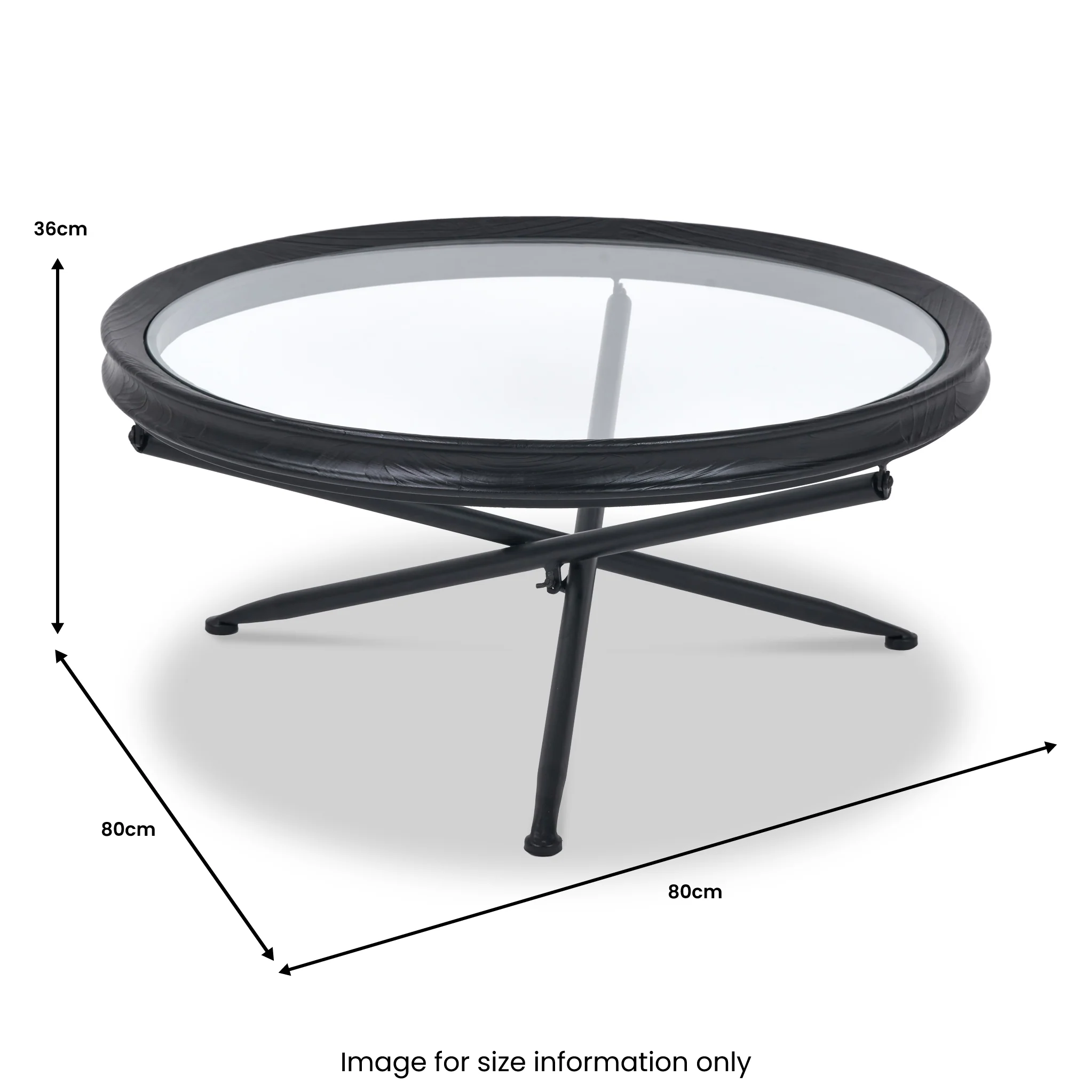 Elwood Glass Coffee Table - Image 8