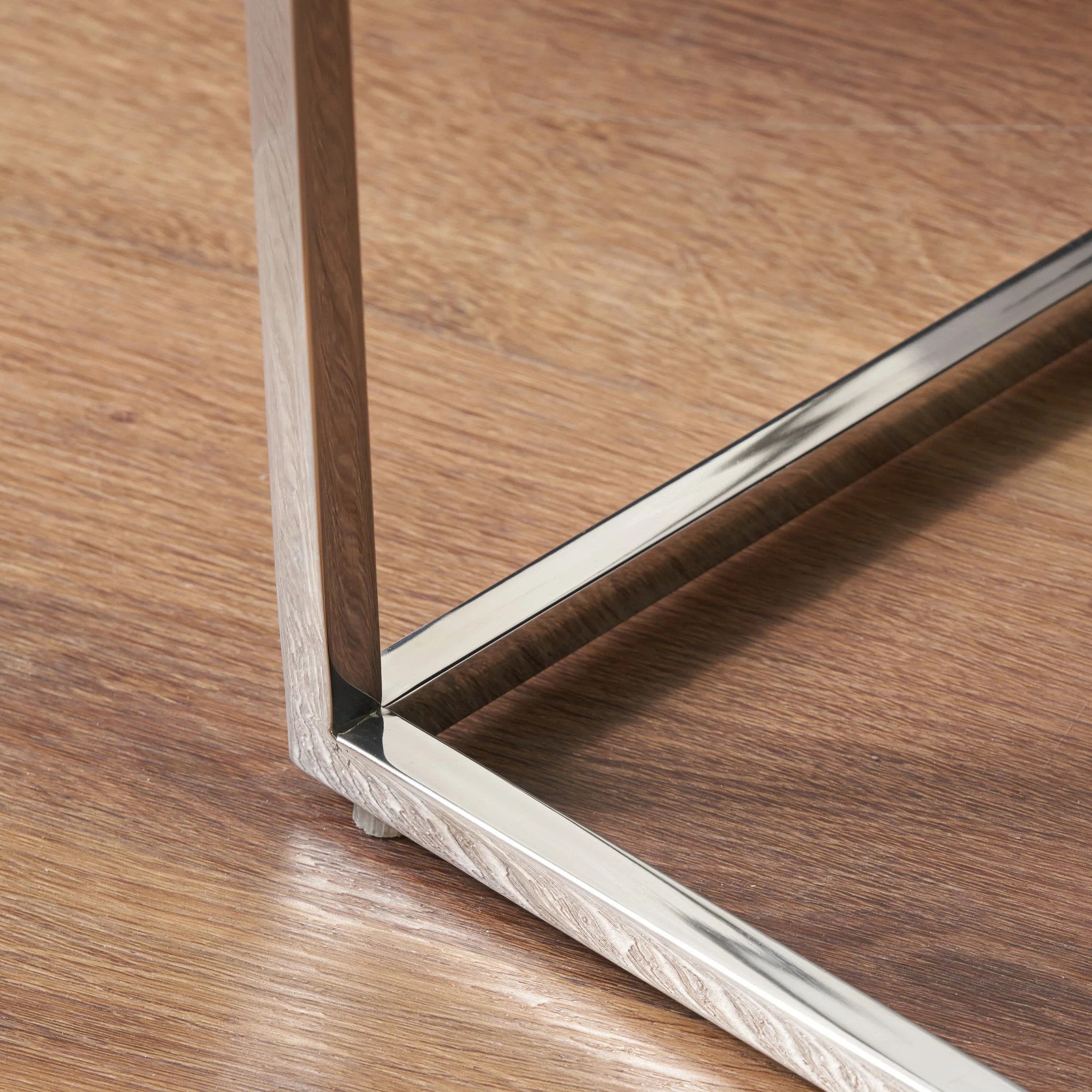 Elysee Mirrored Glass Console Table Table - Image 6