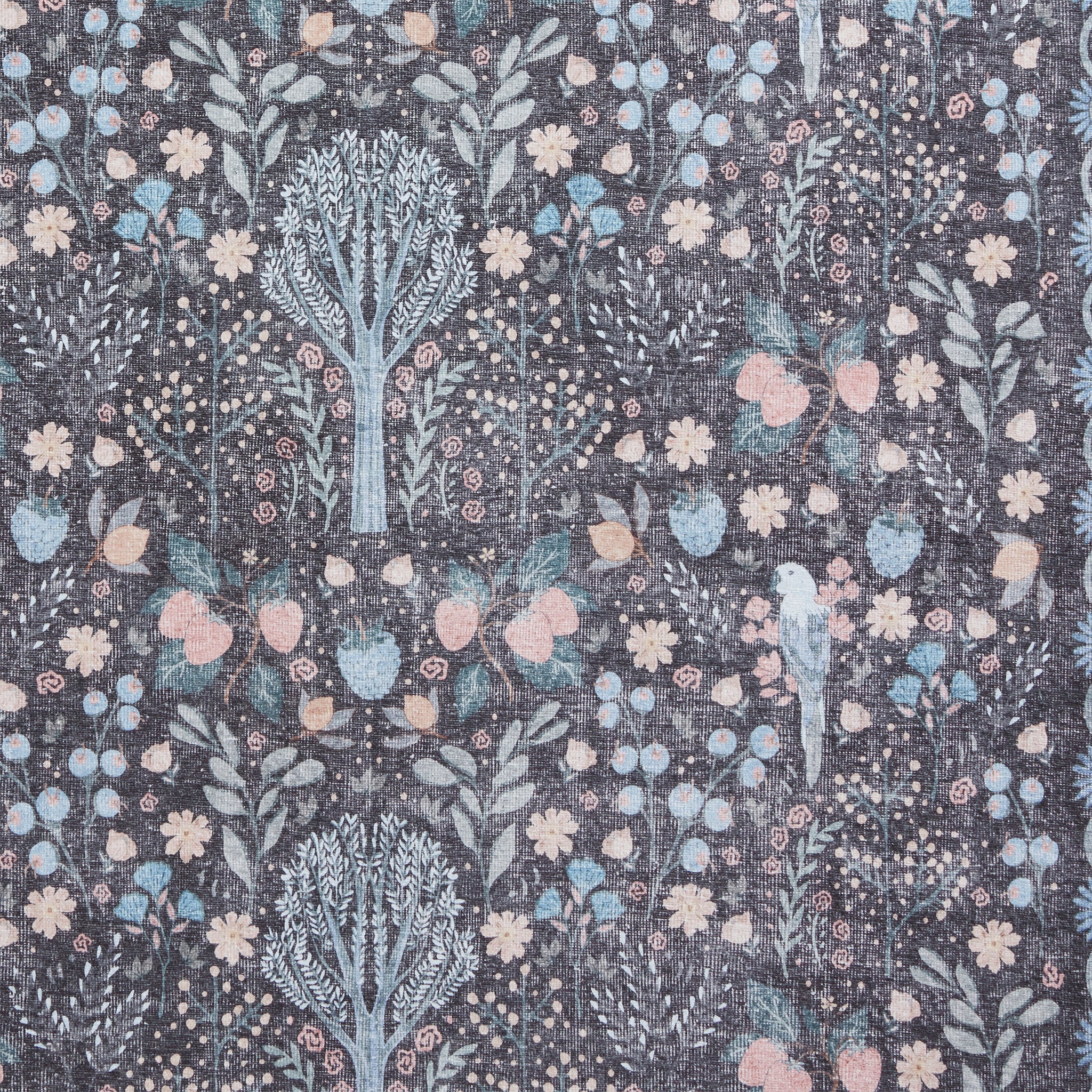 Emmie Washable Classic Floral Print Rug - Image 15