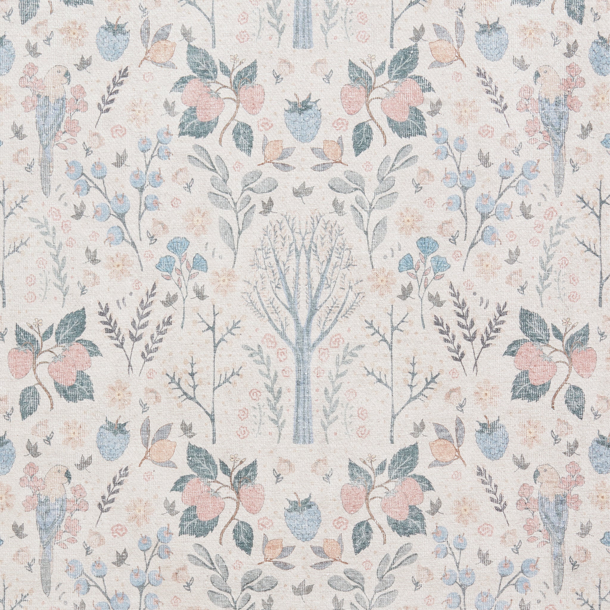 Emmie Washable Classic Floral Print Rug - Image 6