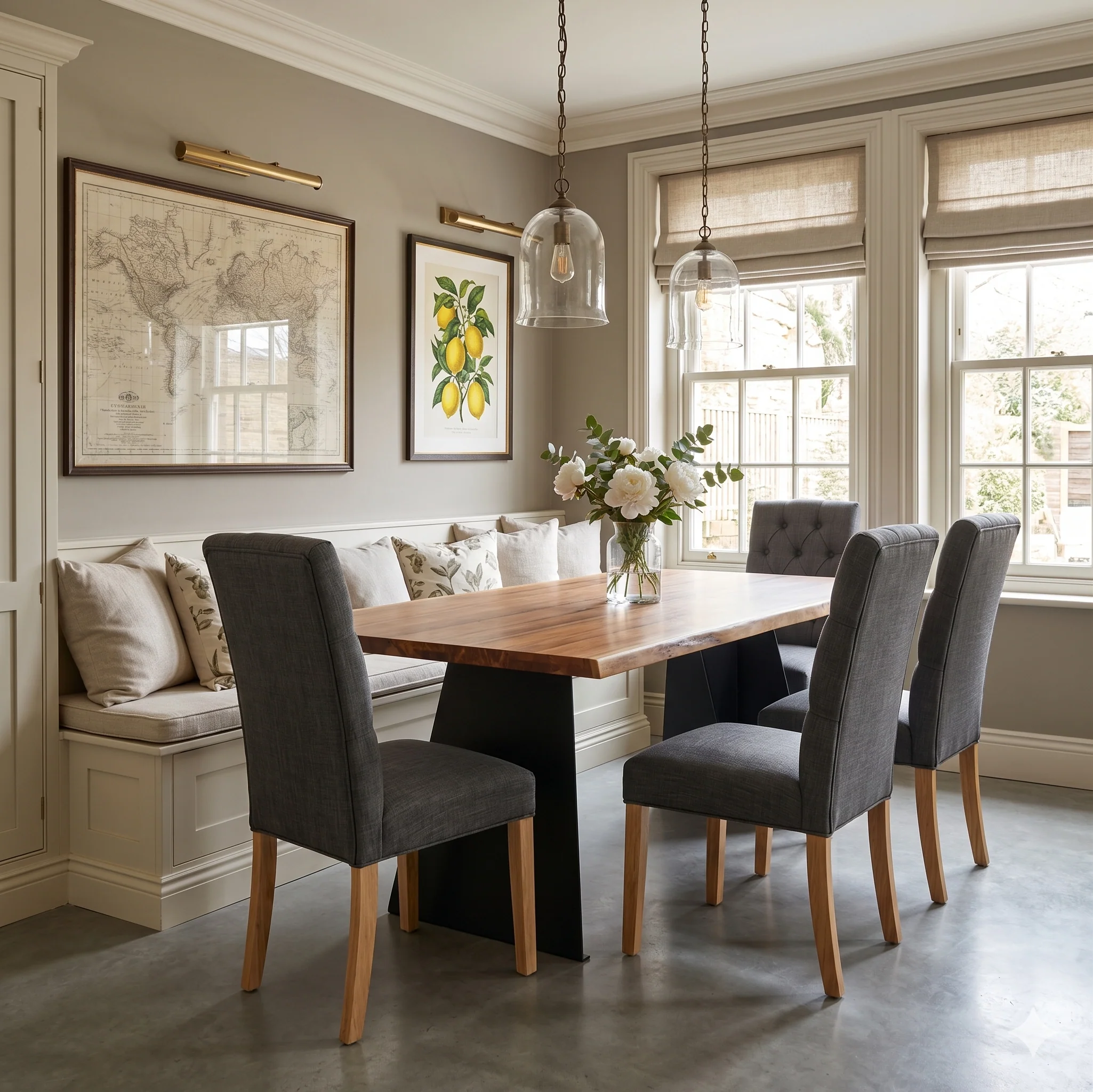 Enise Acacia 180cm Dining Table - Image 2