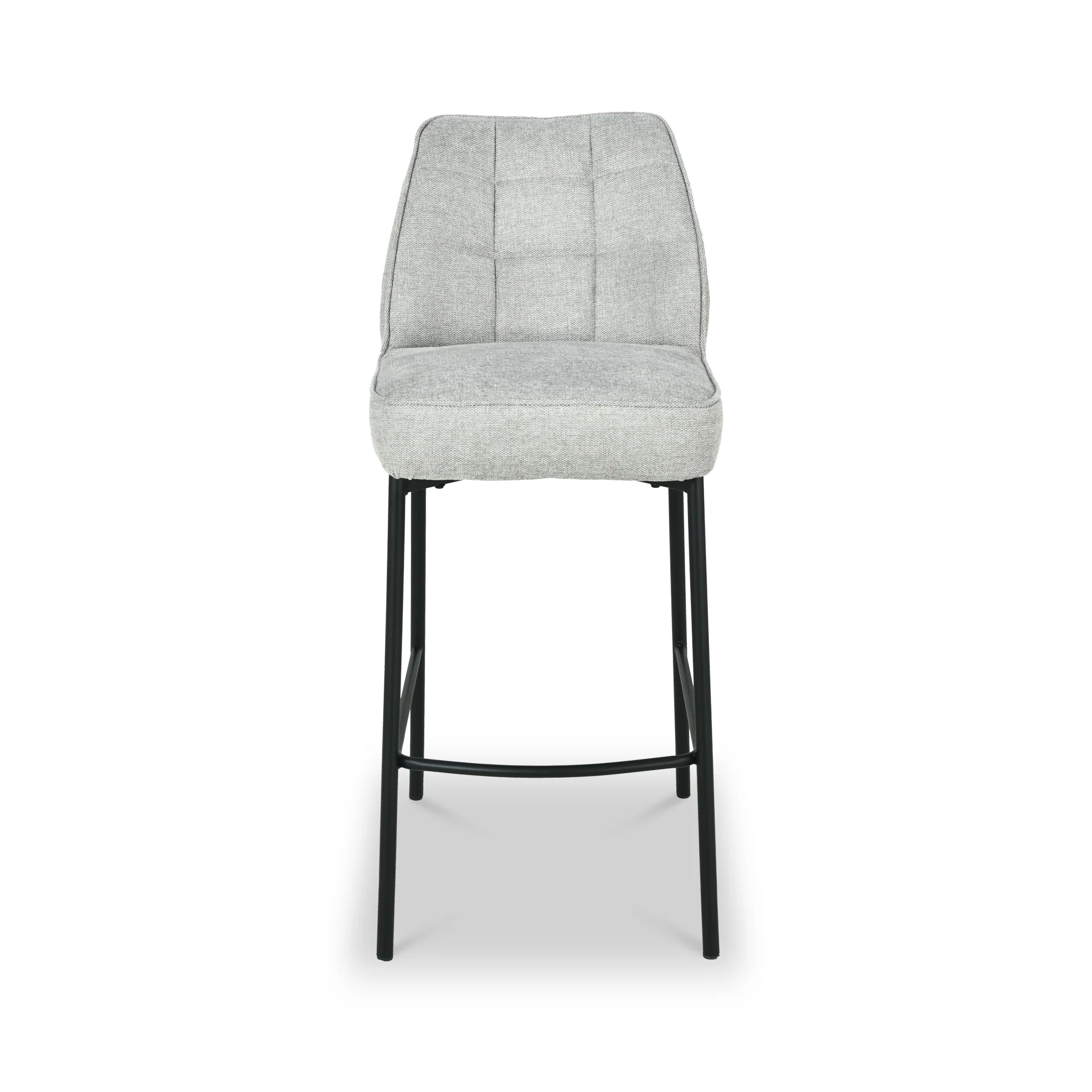 Enya Quilted Back Bar Stool - Image 3