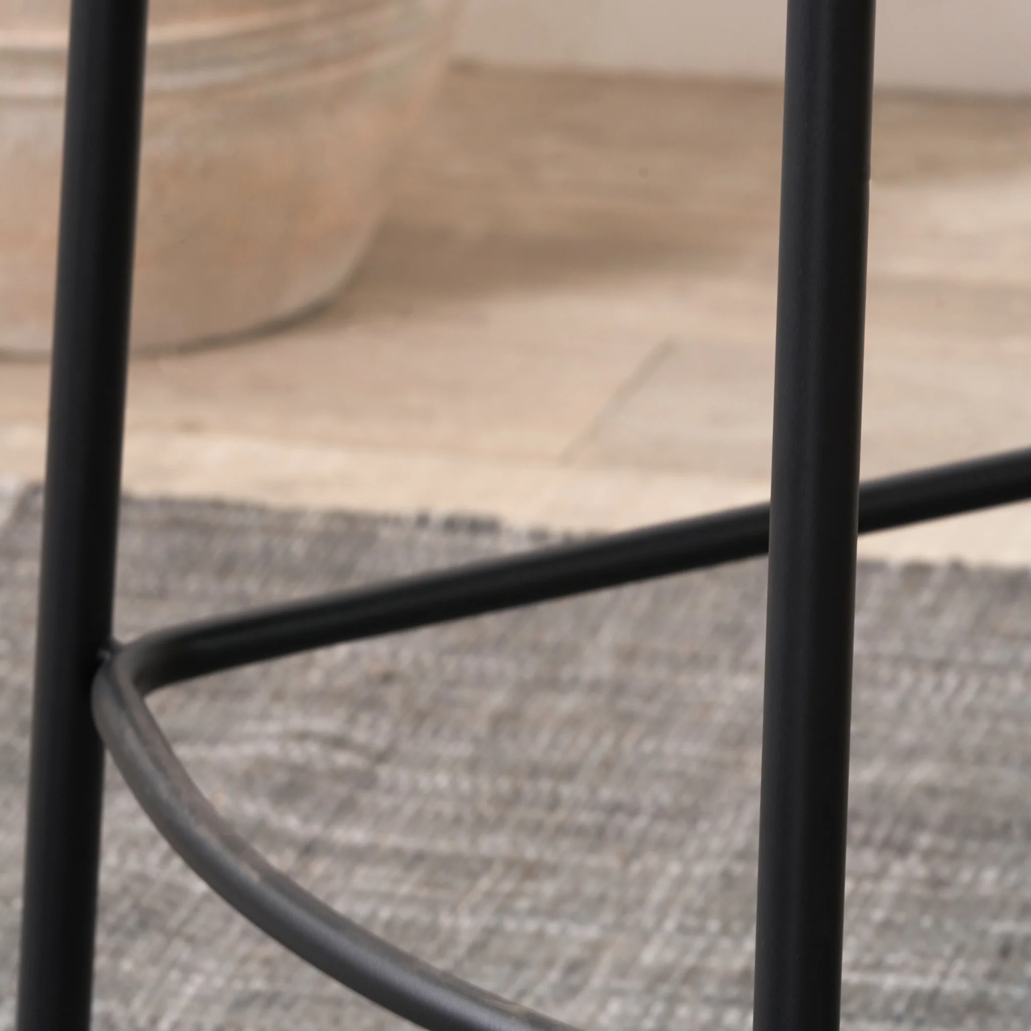 Enya Quilted Back Bar Stool - Image 8