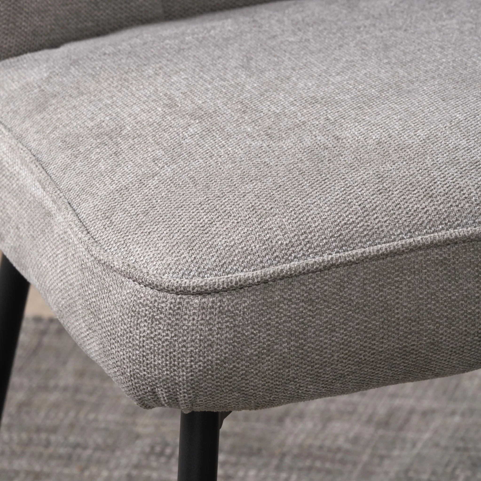 Enya Quilted Back Dining Chair - Image 8