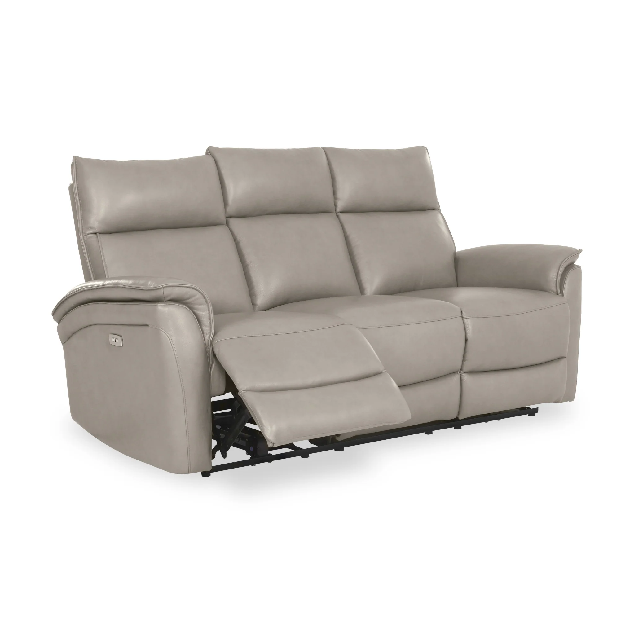 Enys Power Leather Recliner 3 Seater Sofa - Image 3