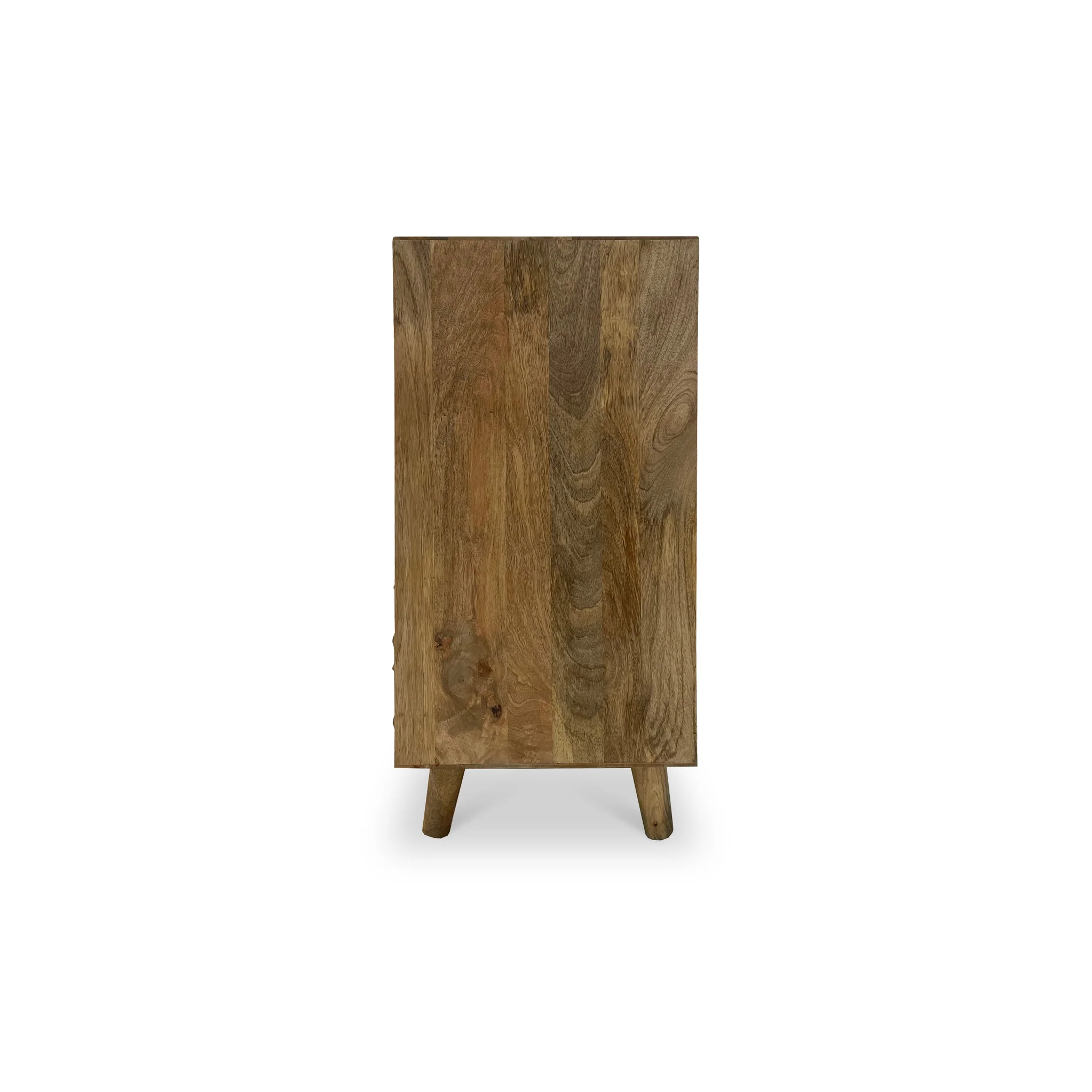 Enzo Geometric Mango Wood 4 Drawer Chest - Image 7