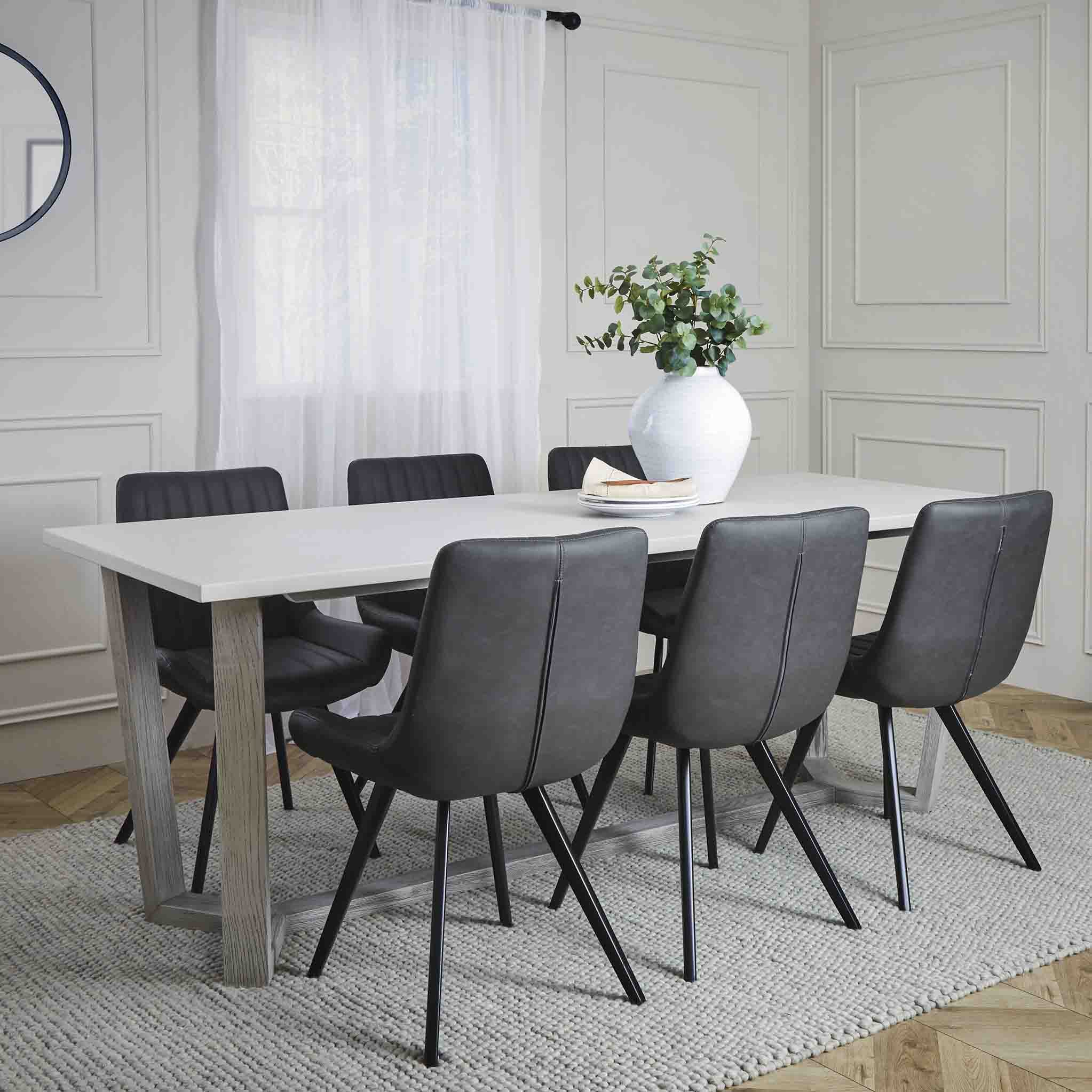 Epsom 210cm Rectangular Dining Table - Image 2