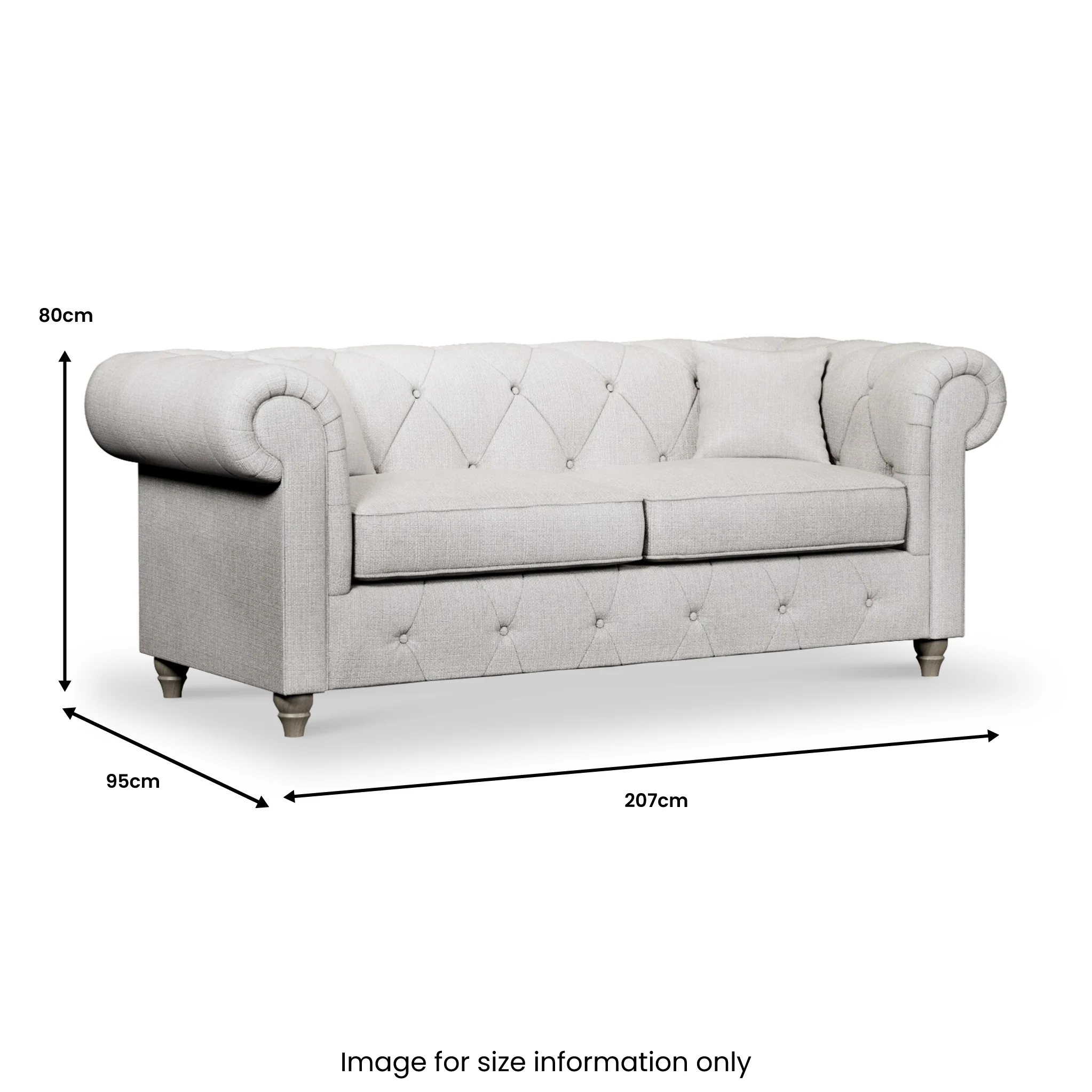 Everett 3 Seater Sofa - Image 73