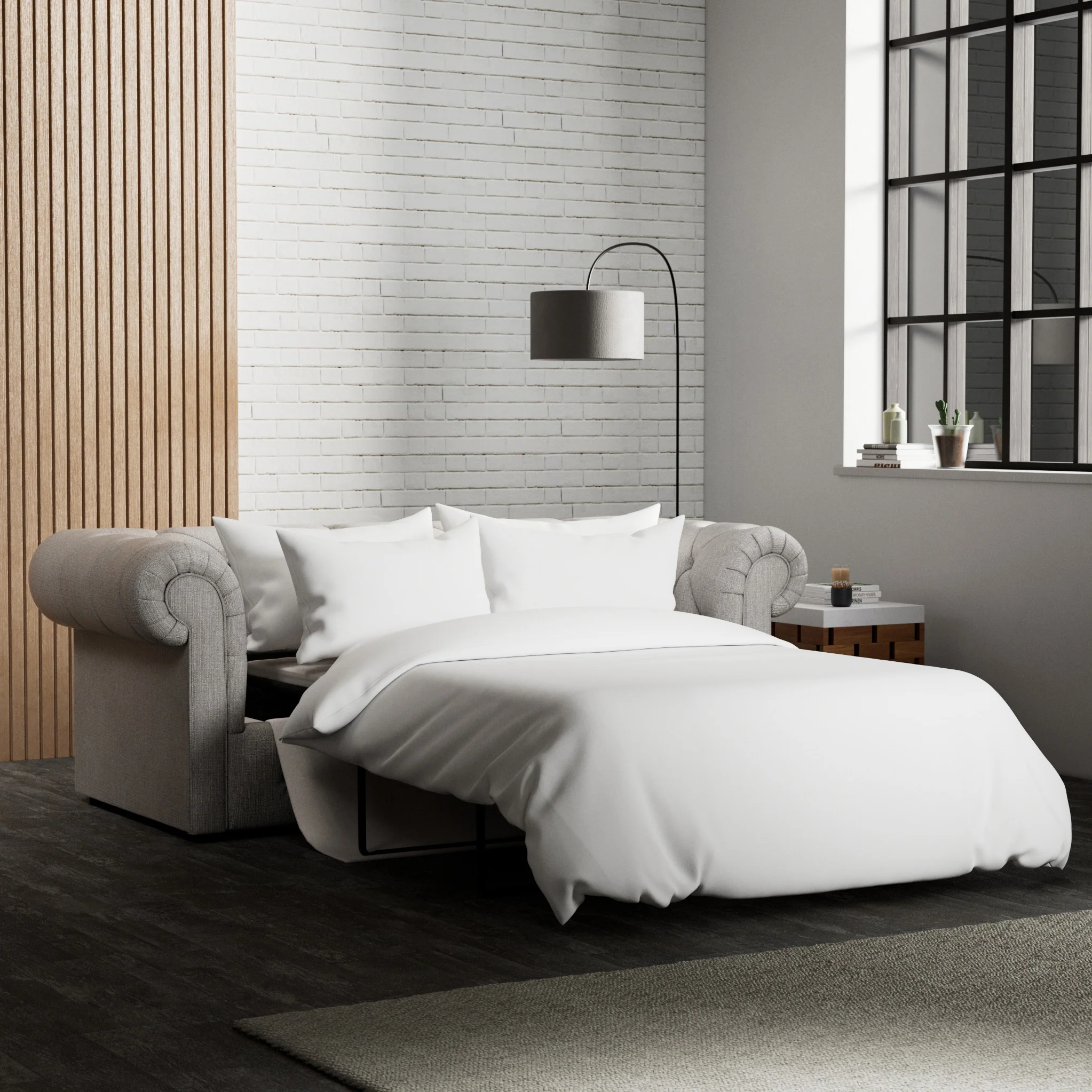 Everett 3 Seater Sofa Bed - Image 11