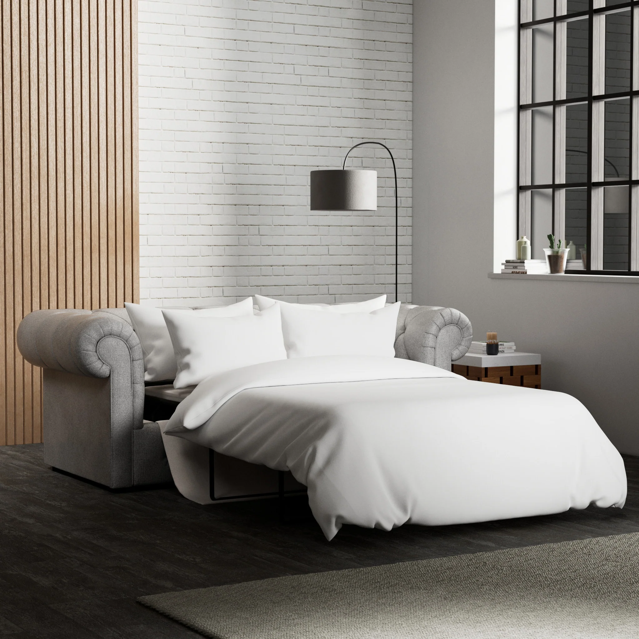 Everett 3 Seater Sofa Bed - Image 29