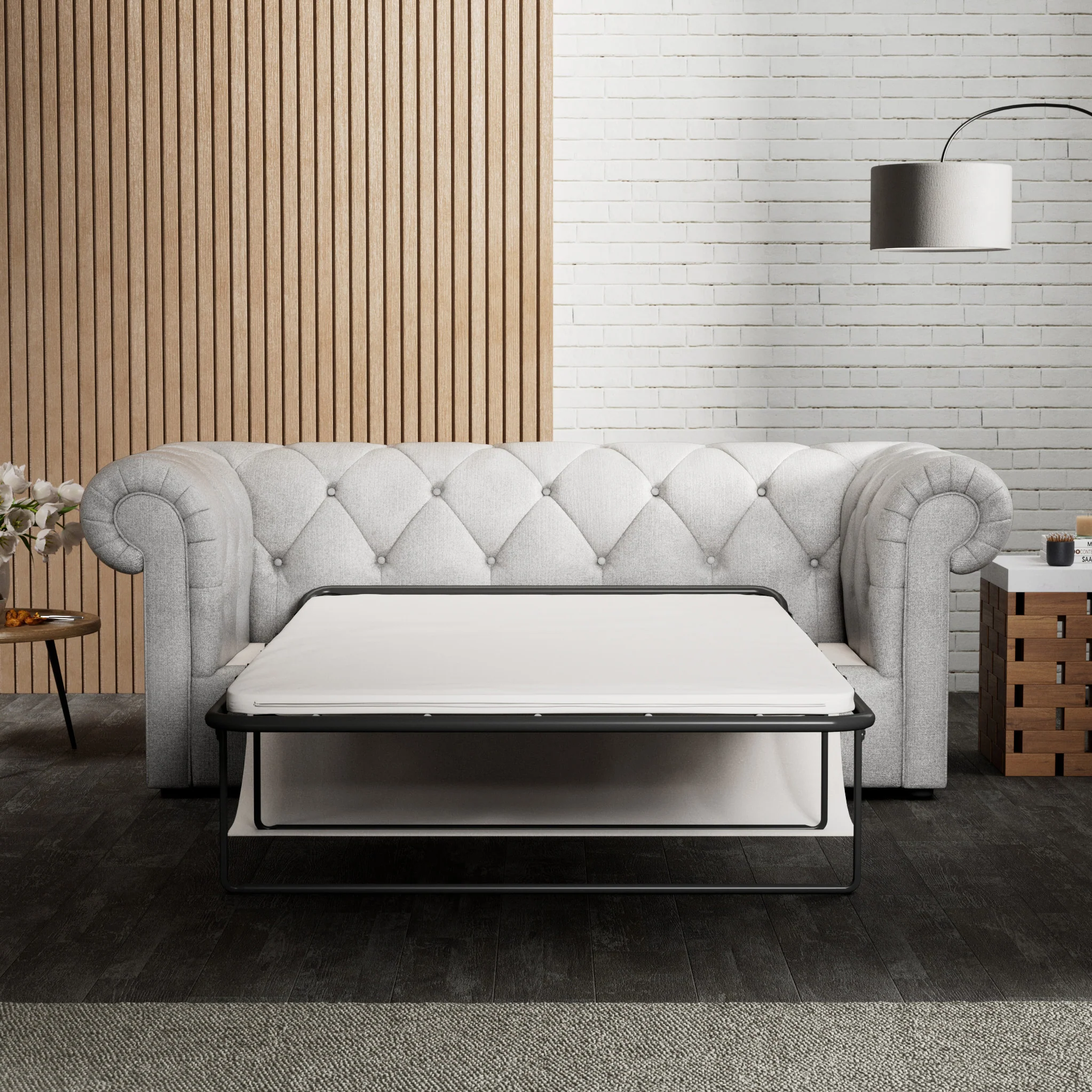 Everett 3 Seater Sofa Bed - Image 31