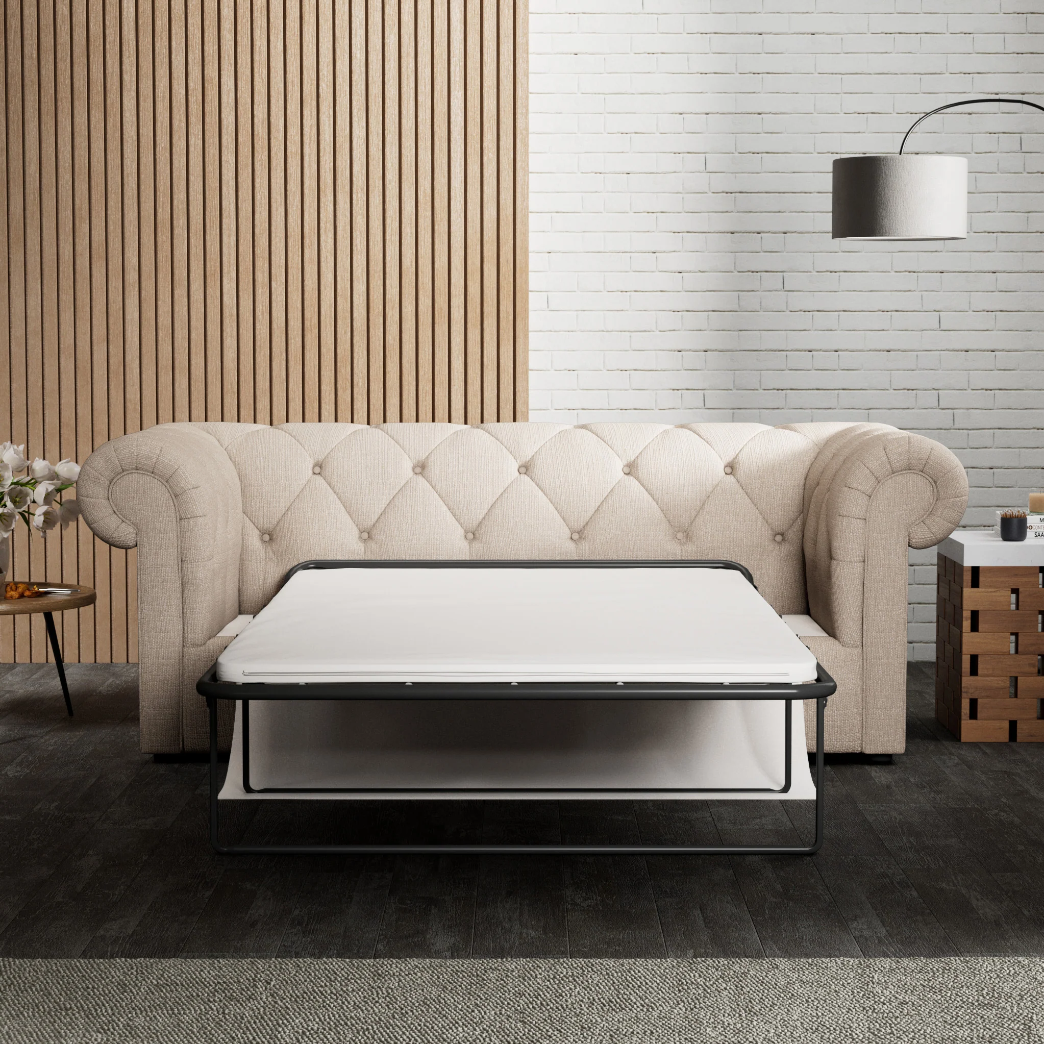 Everett 3 Seater Sofa Bed - Image 39