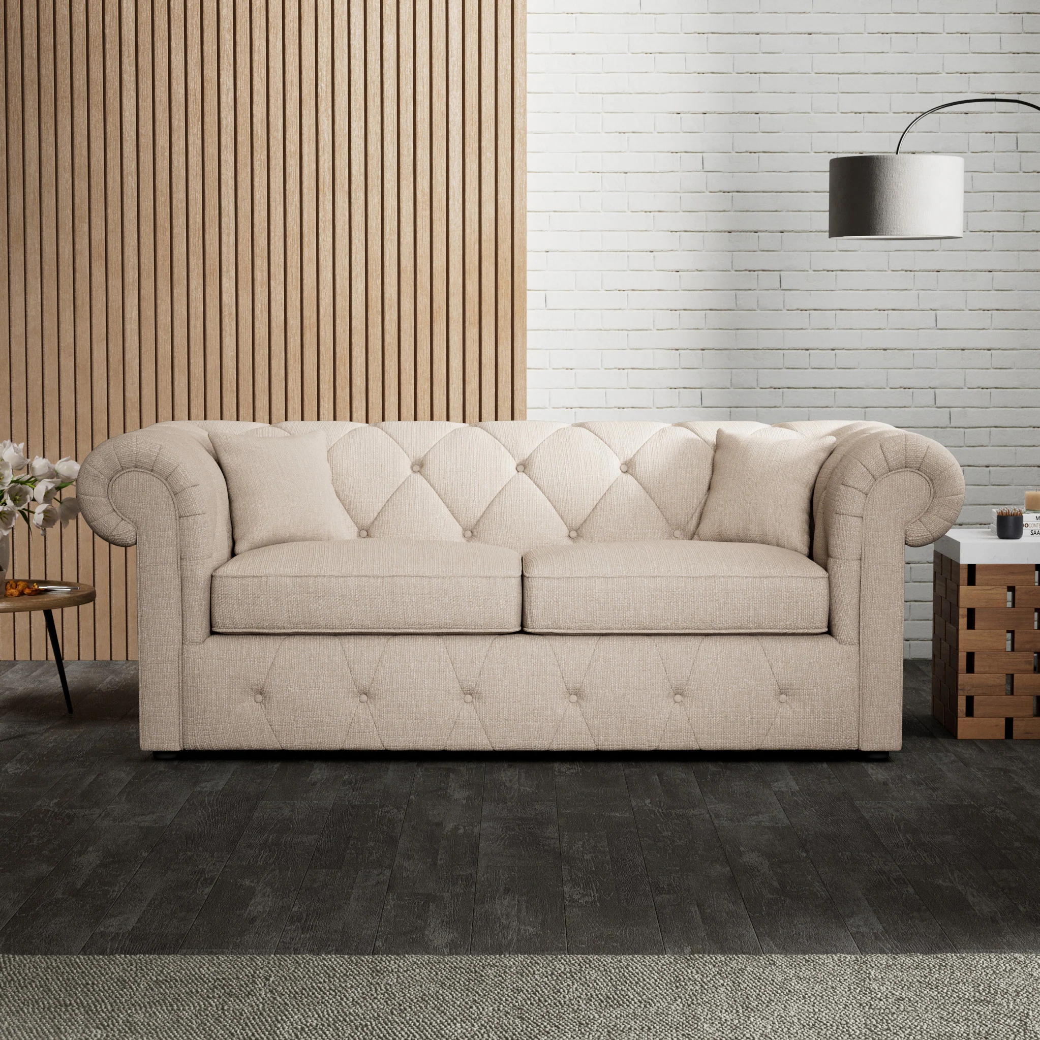 Everett 3 Seater Sofa Bed - Image 40