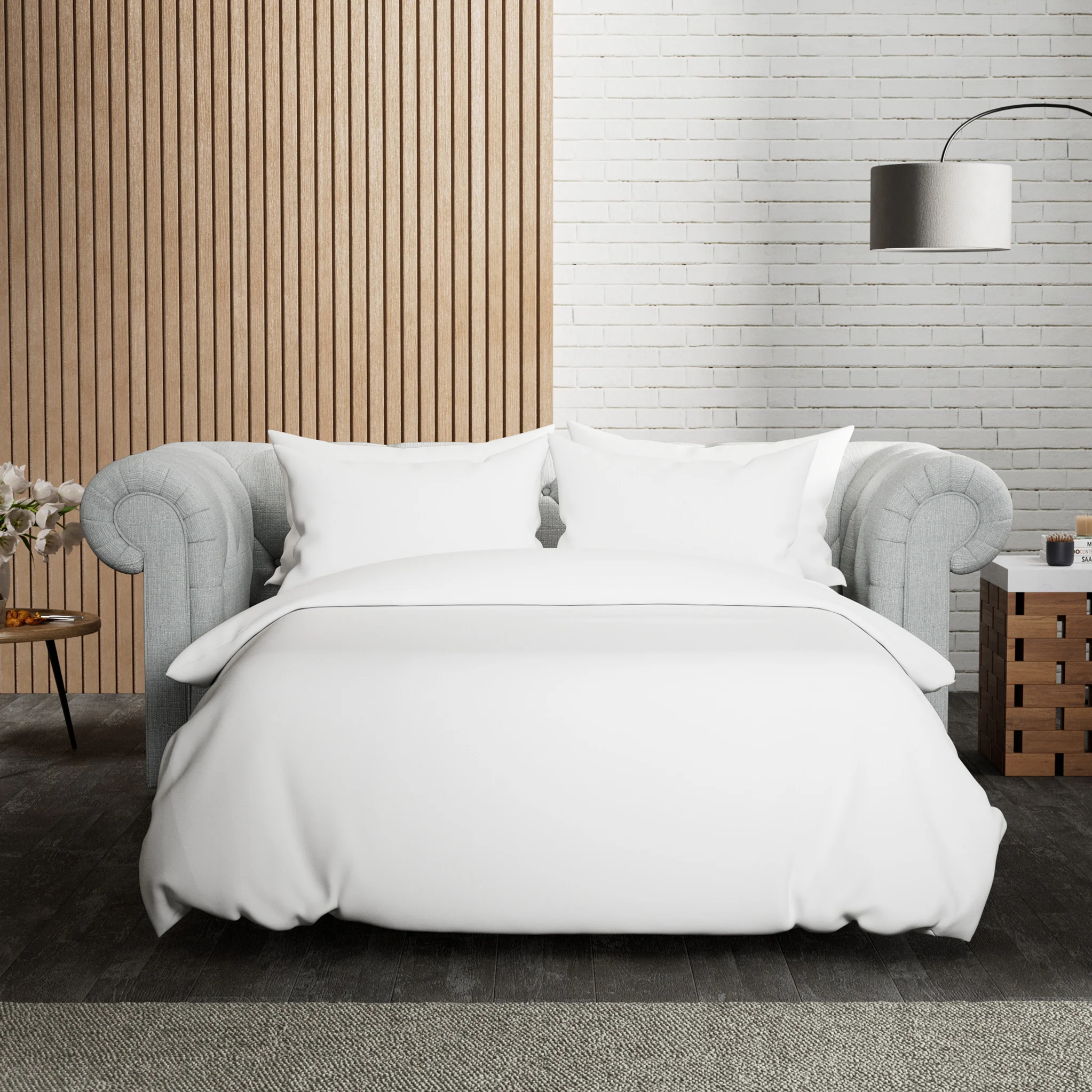 Everett 3 Seater Sofa Bed - Image 47