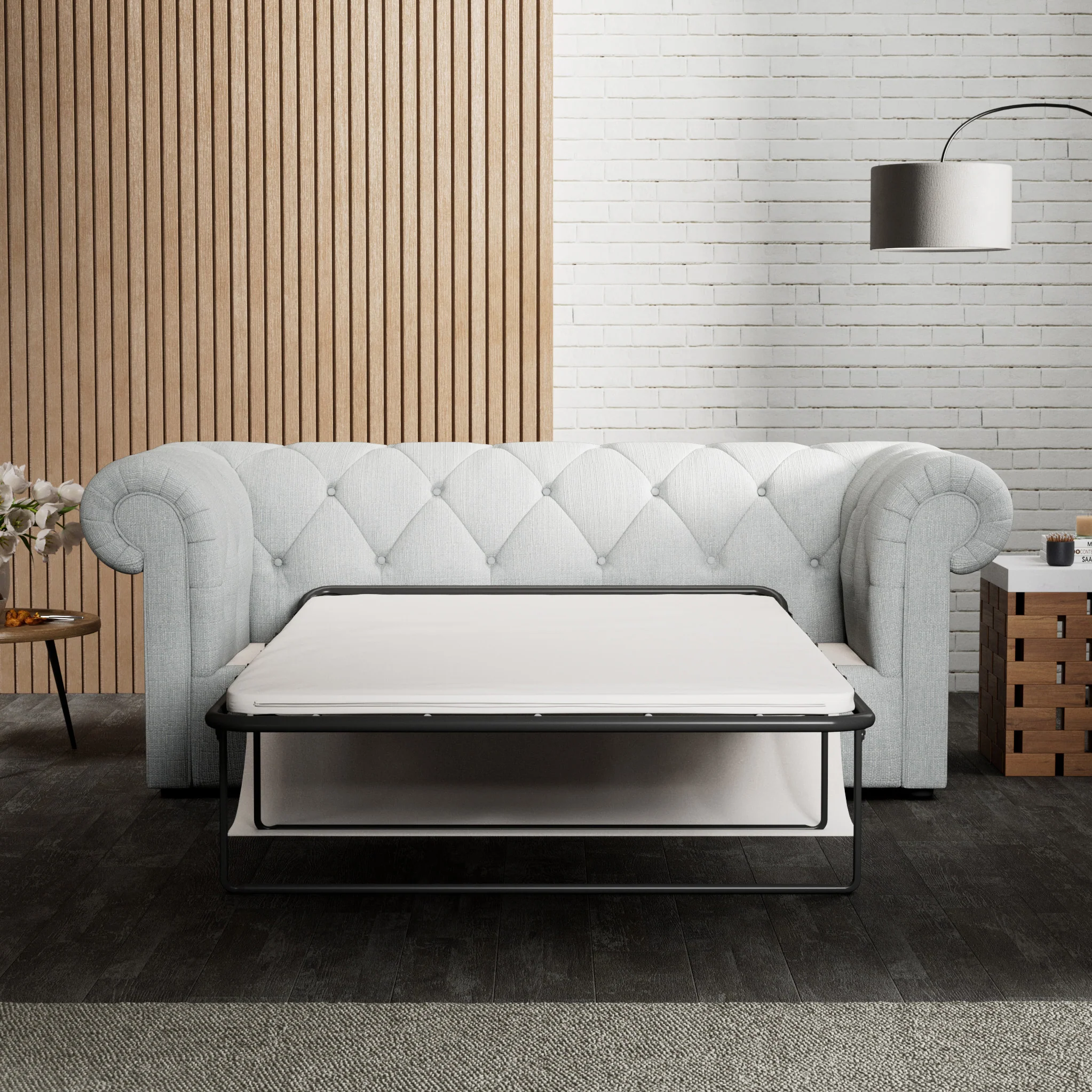 Everett 3 Seater Sofa Bed - Image 48