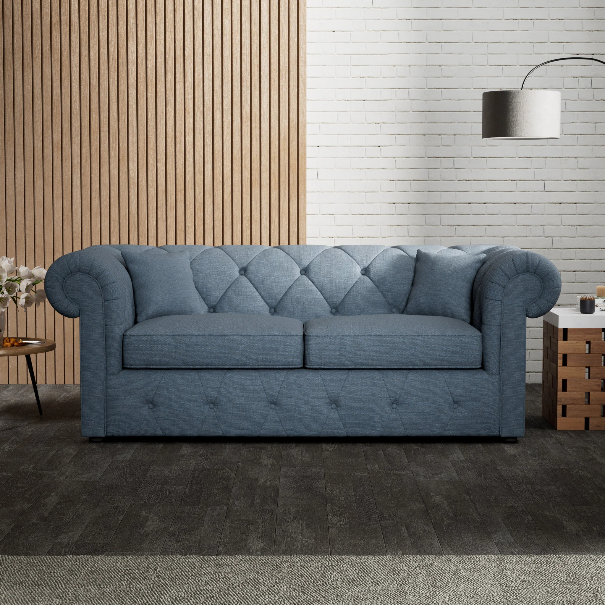 Everett 3 Seater Sofa Bed - Image 5