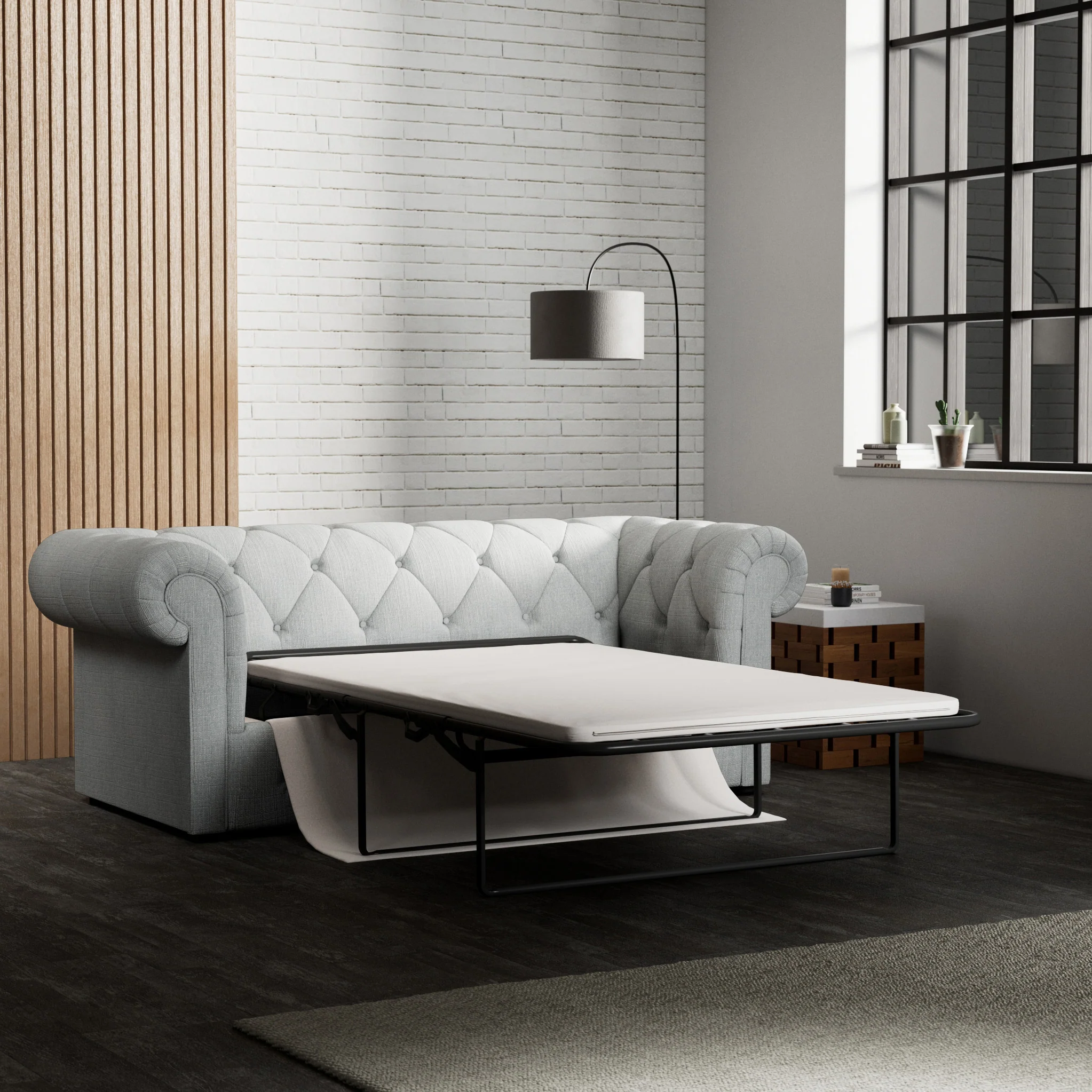 Everett 3 Seater Sofa Bed - Image 50